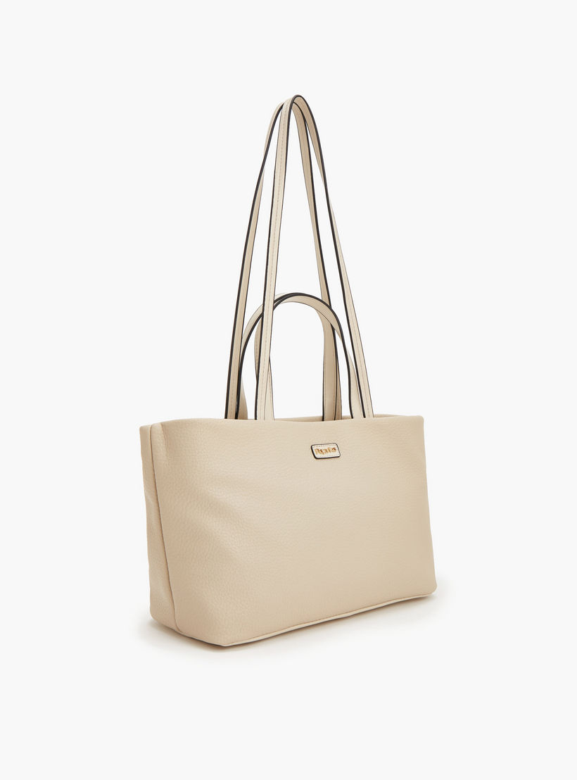 حقيبة كتف بارزة الملمس بسحاب إغلاق من بابريكا-women-bagsandwallets-handbags-image-3