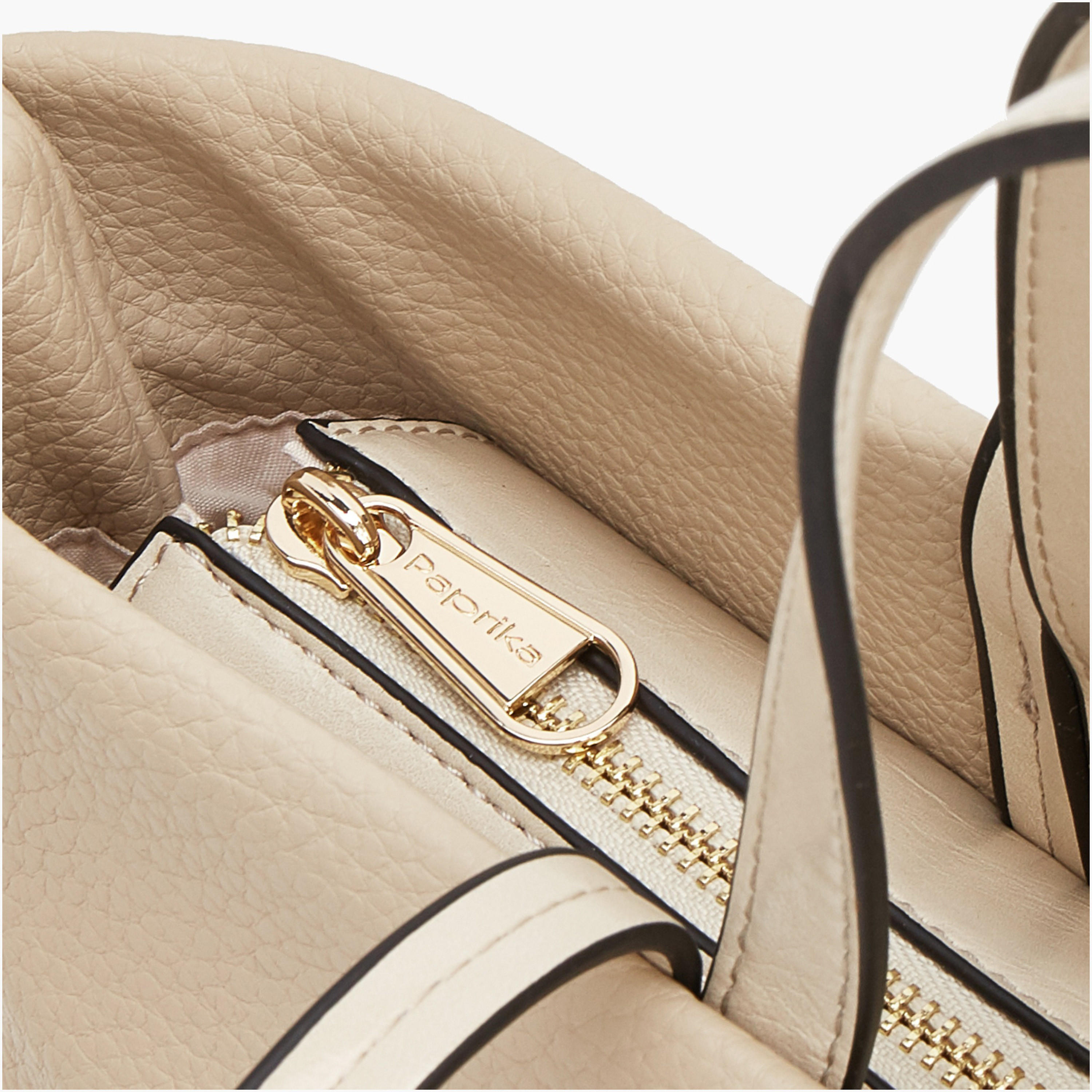 حقيبة كتف بارزة الملمس بسحاب إغلاق من بابريكا-women-bagsandwallets-handbags-image-4