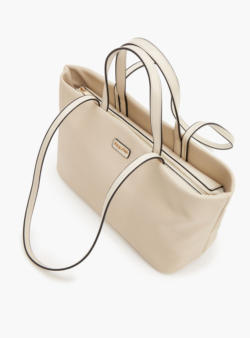 حقيبة كتف بارزة الملمس بسحاب إغلاق من بابريكا-women-bagsandwallets-handbags-image-5