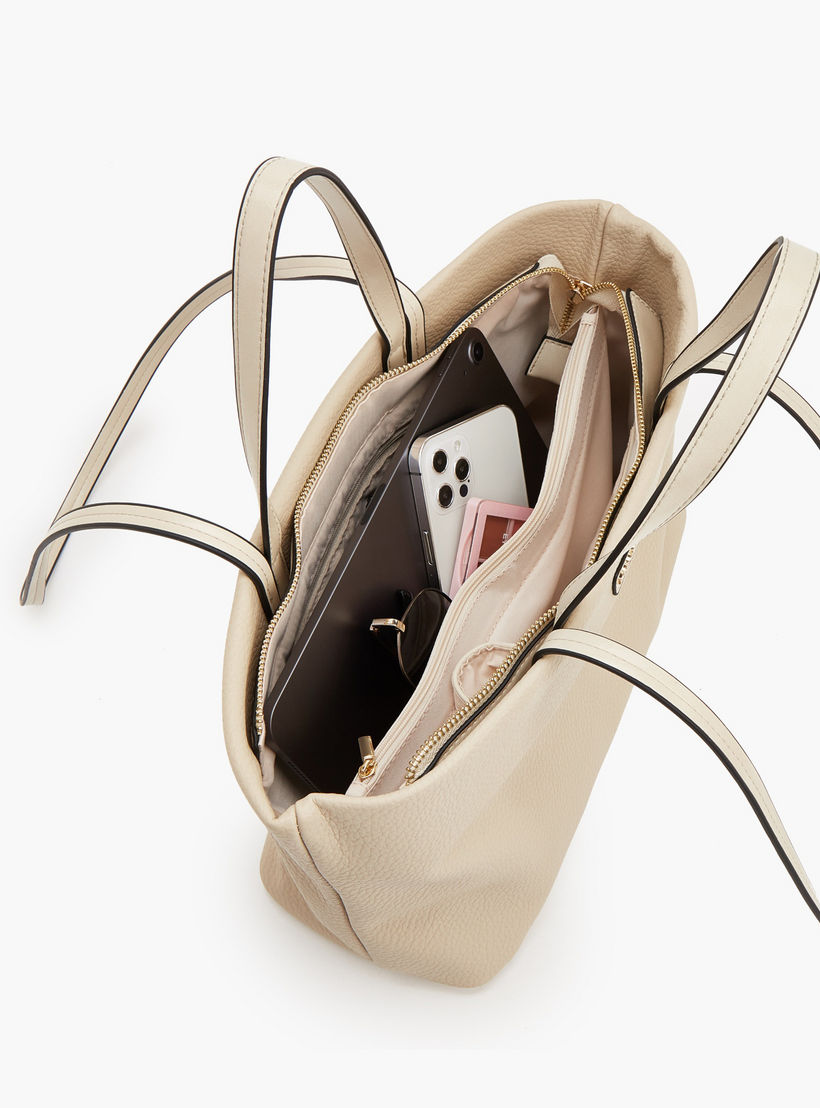 حقيبة كتف بارزة الملمس بسحاب إغلاق من بابريكا-women-bagsandwallets-handbags-image-7