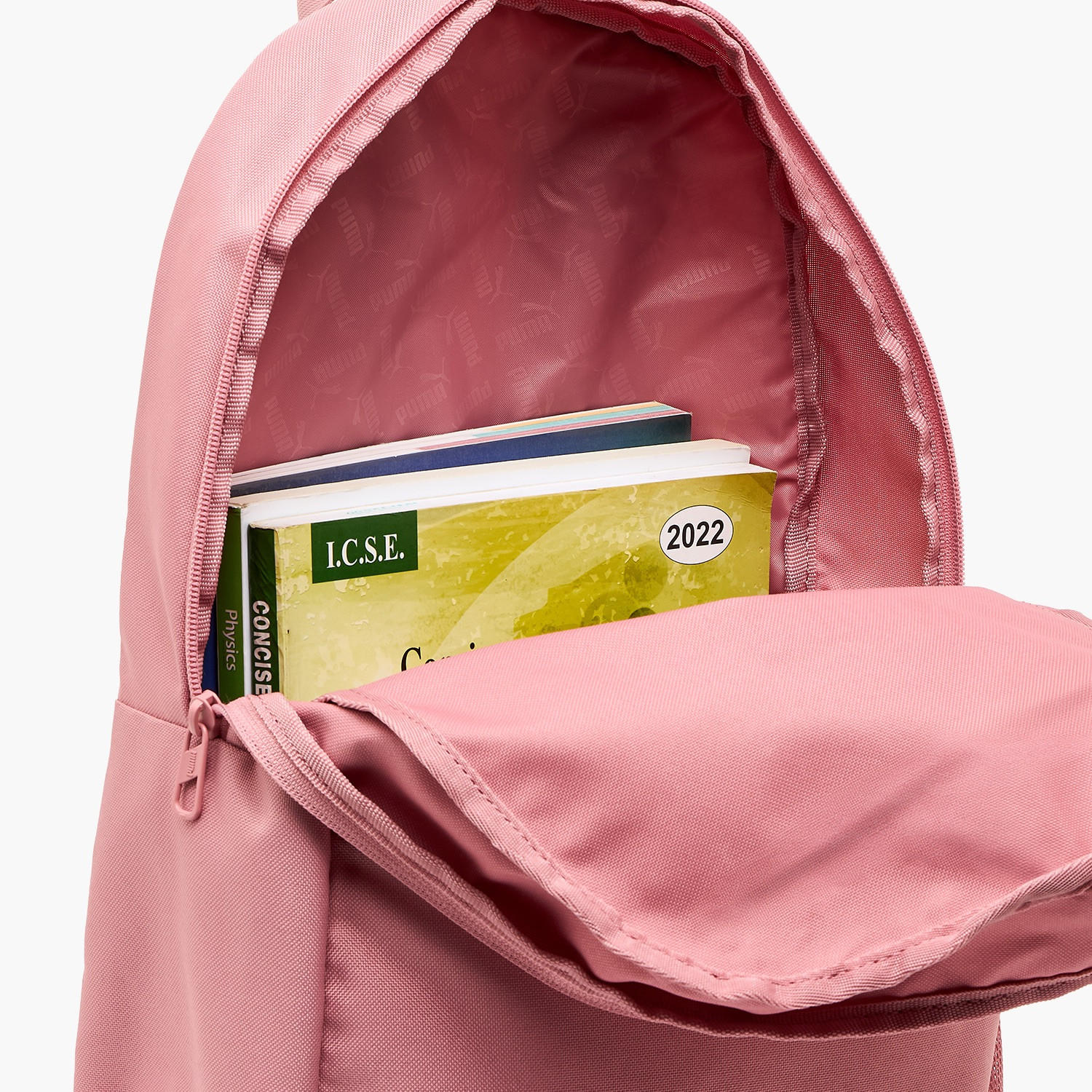 شنطة ظهر بجيب أمامي وطبعات الشعار للبنات بعمر 5-13 سنة من بوما-school-bagsandbackpacks-backpacks-image-4
