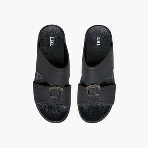 LBL by Shoexpress Buckle Detail Slip-On Comfort Sandals-men-shoes-sandals-image-1