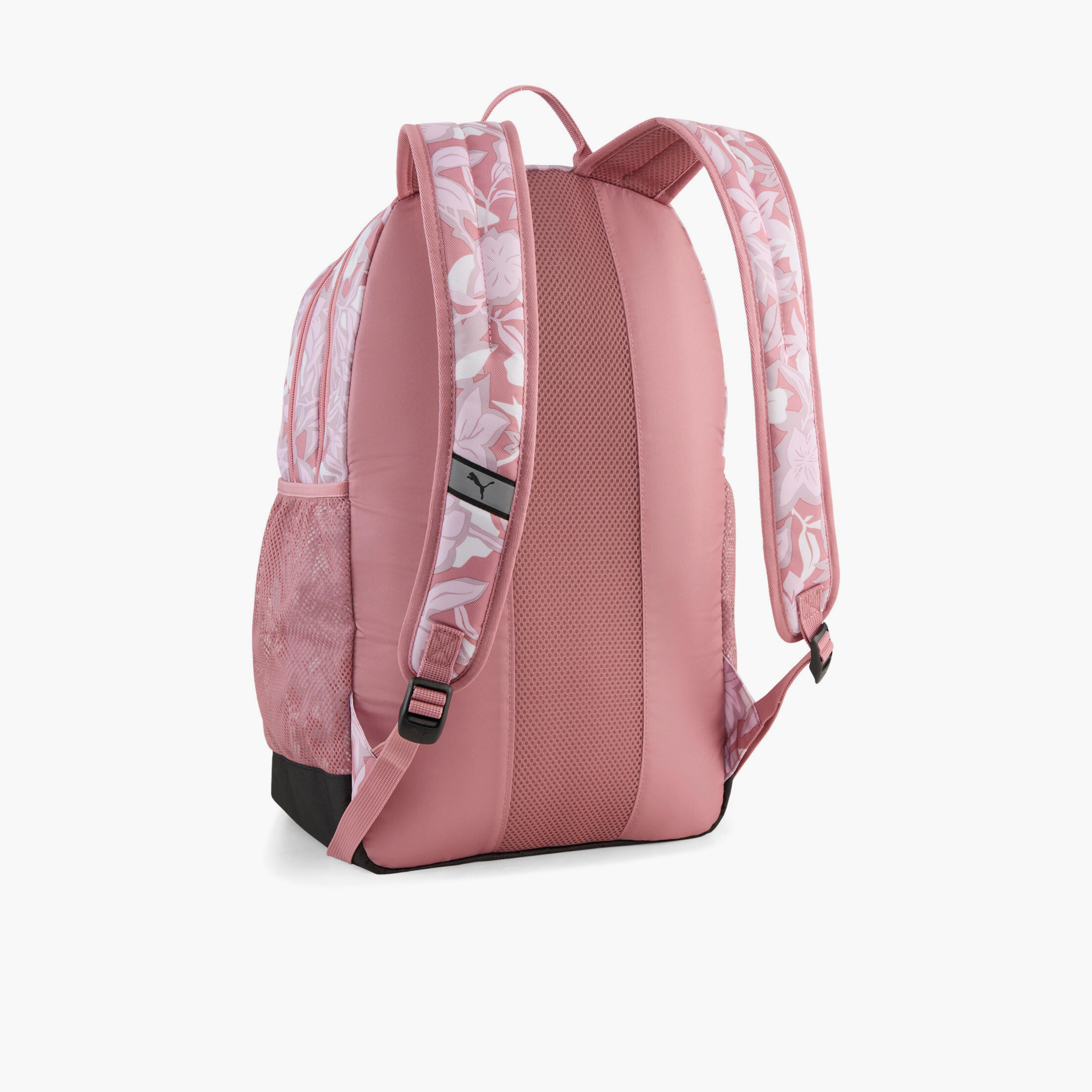 Puma Floral Print Backpack for Girls 5-13 Years with Laptop Sleeve-school-bagsandbackpacks-backpacks-image-4