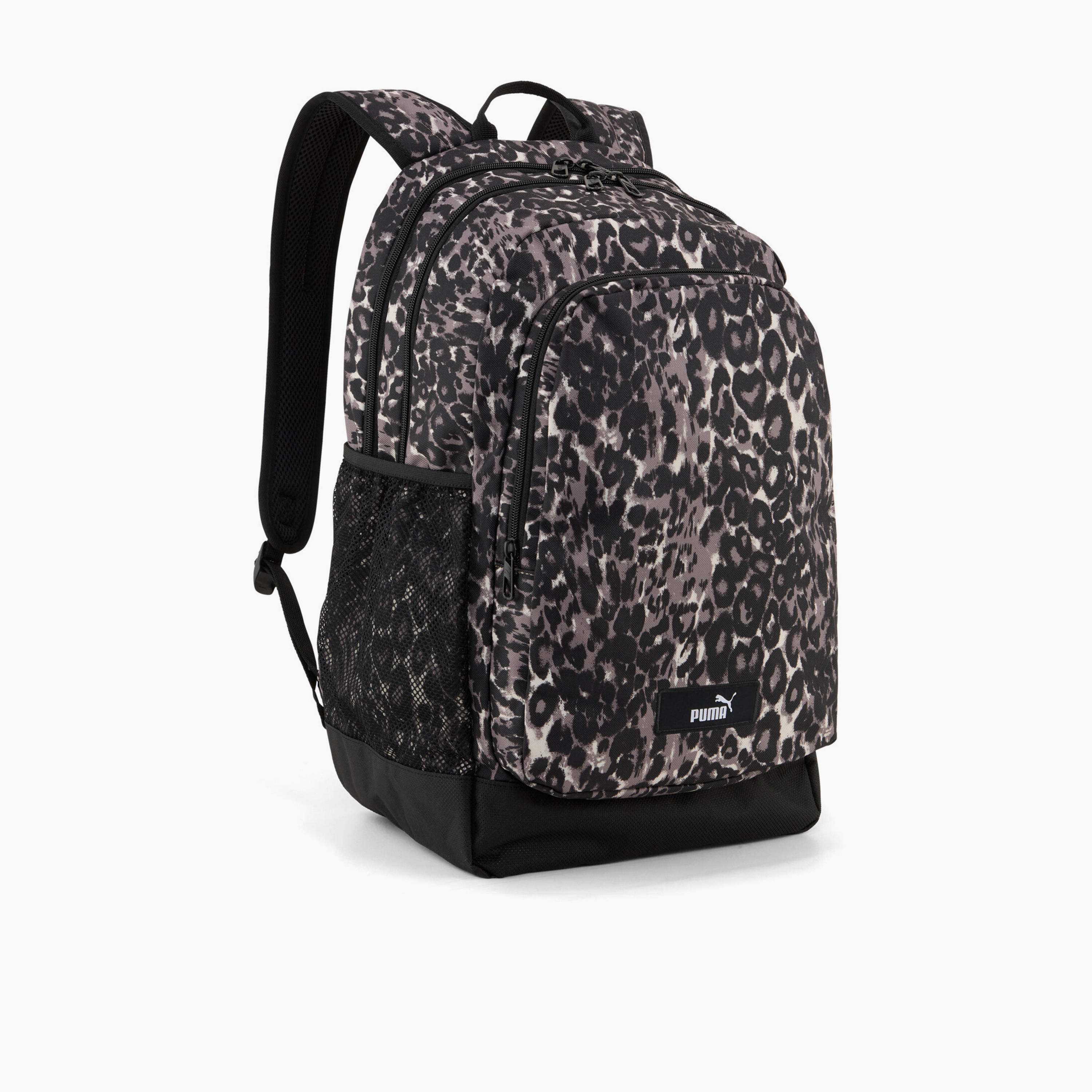 Puma Animal Print Backpack for Kids 5-13 Years with Laptop Sleeve-school-bagsandbackpacks-backpacks-image-1