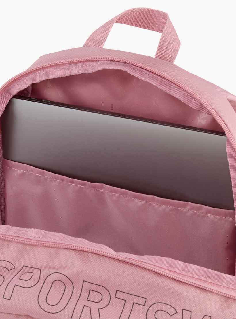 Puma Logo Print Backpack for Girls 5-13 Years with Laptop Compartment-school-bagsandbackpacks-backpacks-image-3