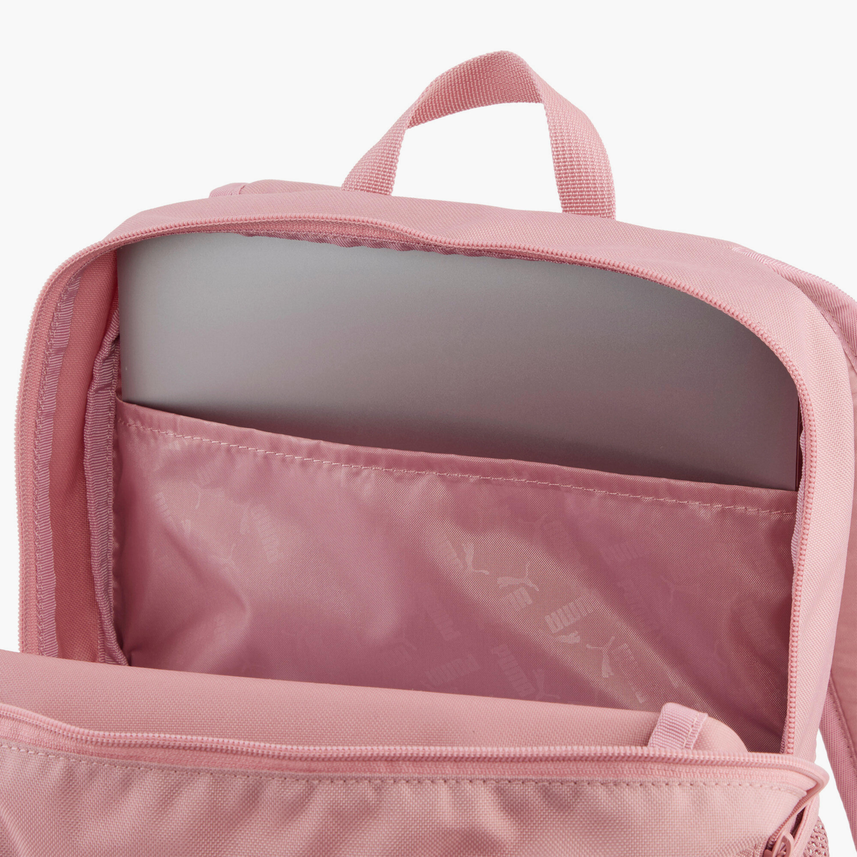 Puma Logo Print Backpack for Girls 5-13 Years with Laptop Sleeve-school-bagsandbackpacks-backpacks-image-3