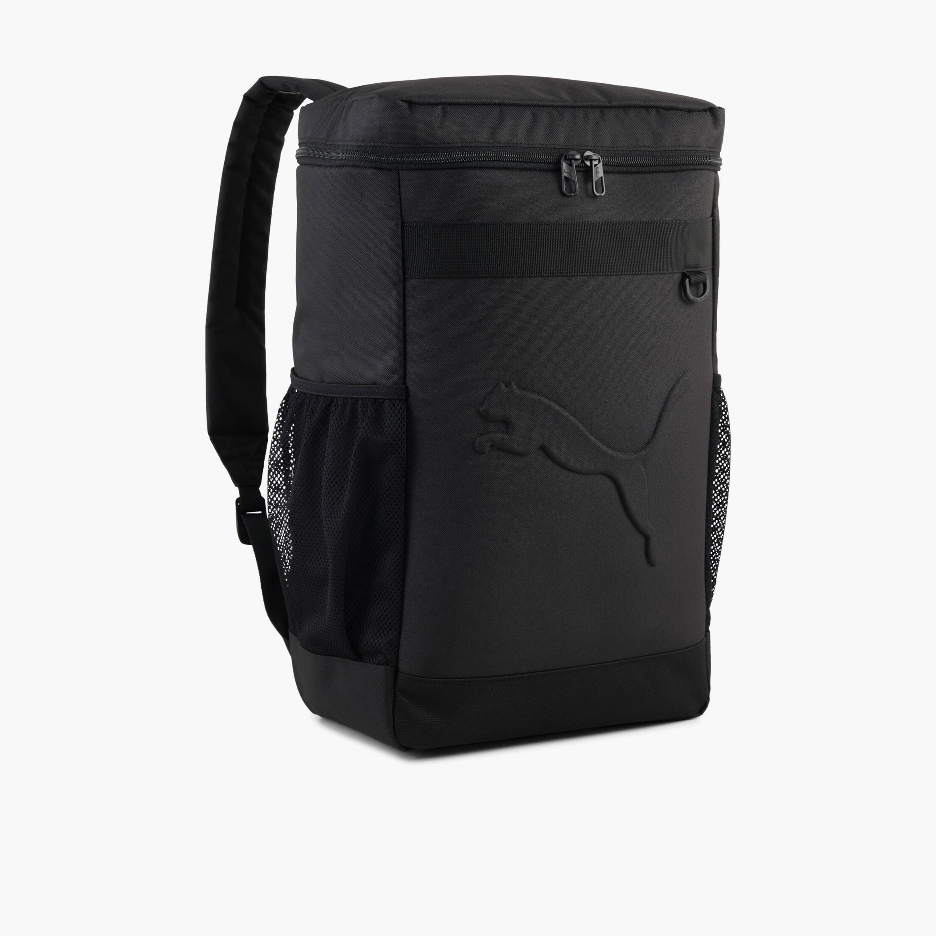 Puma Logo Embossed Backpack for Kids 8-13 Years with Laptop Compartment-school-bagsandbackpacks-backpacks-image-3