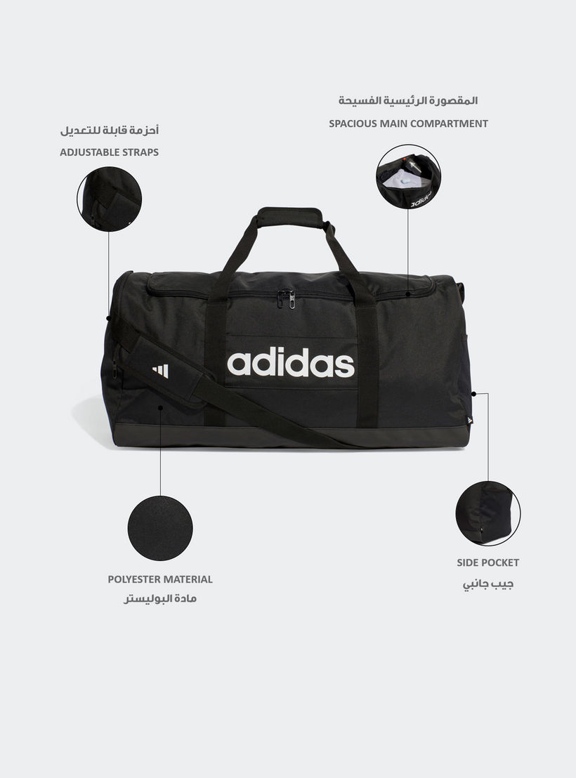 شنطة دافل بحمالات قابلة للتعديل وطبعات شعار من أديداس-travel-luggagesandbags-dufflebags-image-2