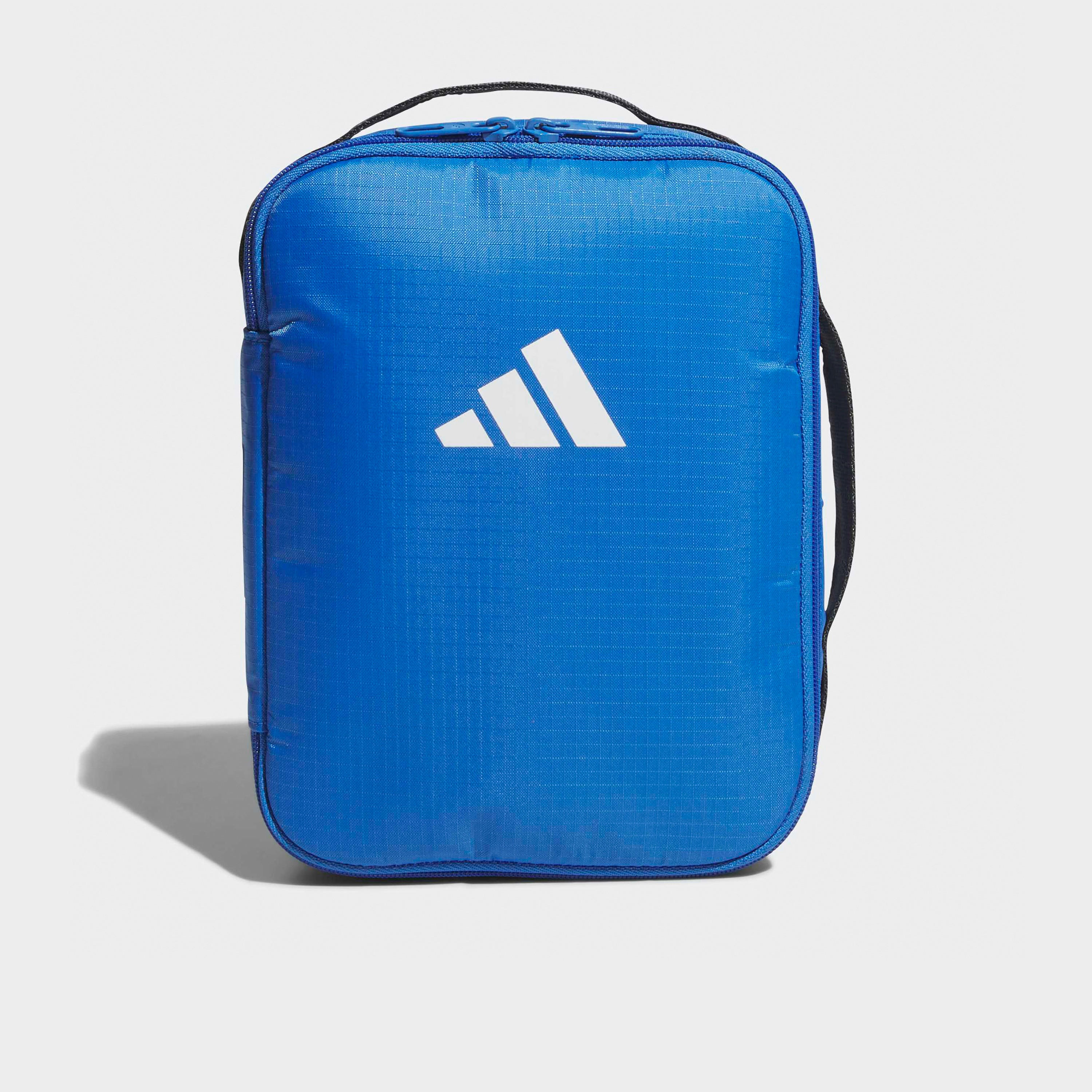 شنطة غداء بطبعات شعار للأولاد من 8 إلى 13 سنة بسحاب إغلاق من أديداس - 6 لتر-school-lunchessentials-lunchbags-image-1