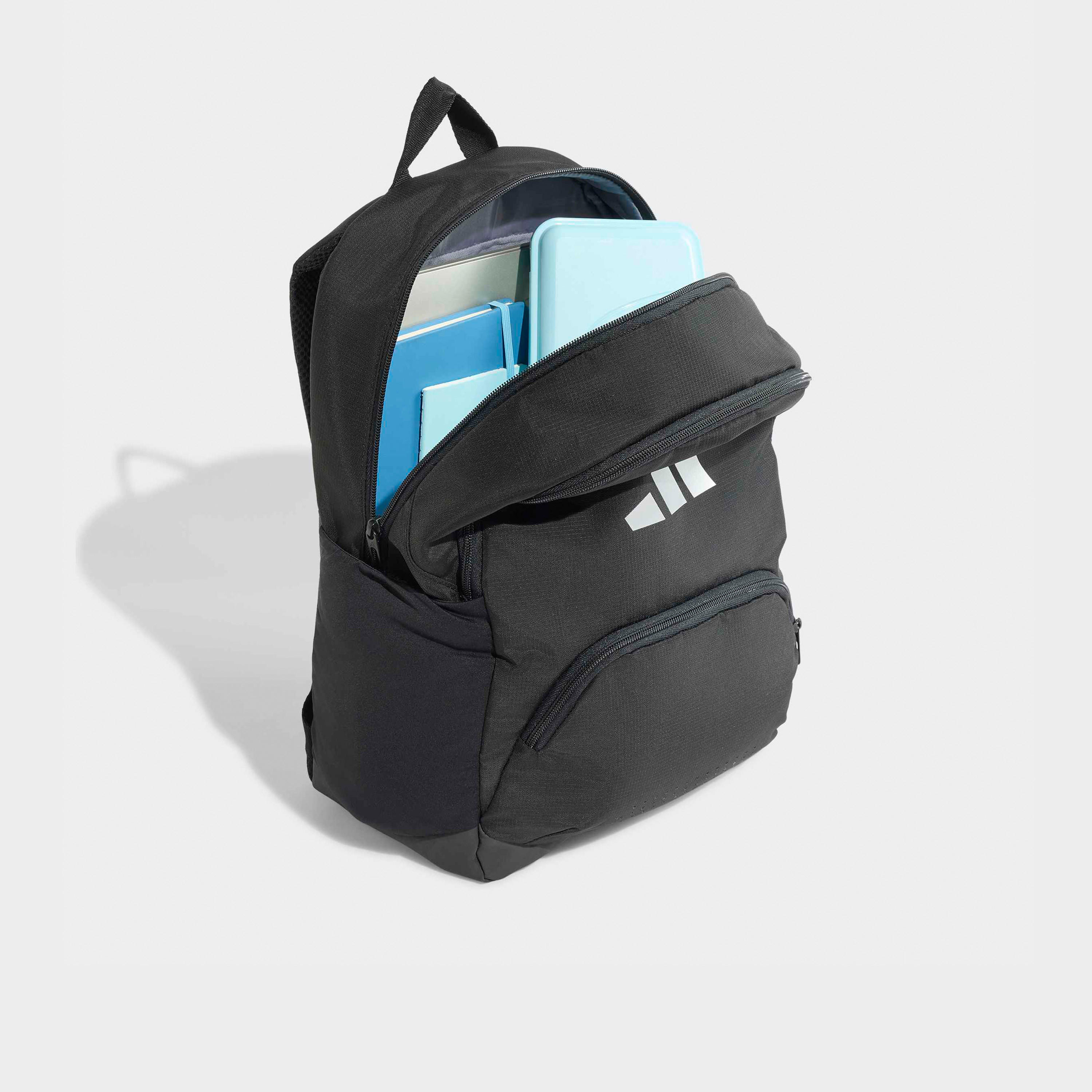 شنطة ظهر بطبعات شعار للأولاد 8-13 سنوات مع حمّالات كتف مبطنة من أديداس - 21 لتر-school-bagsandbackpacks-backpacks-image-7