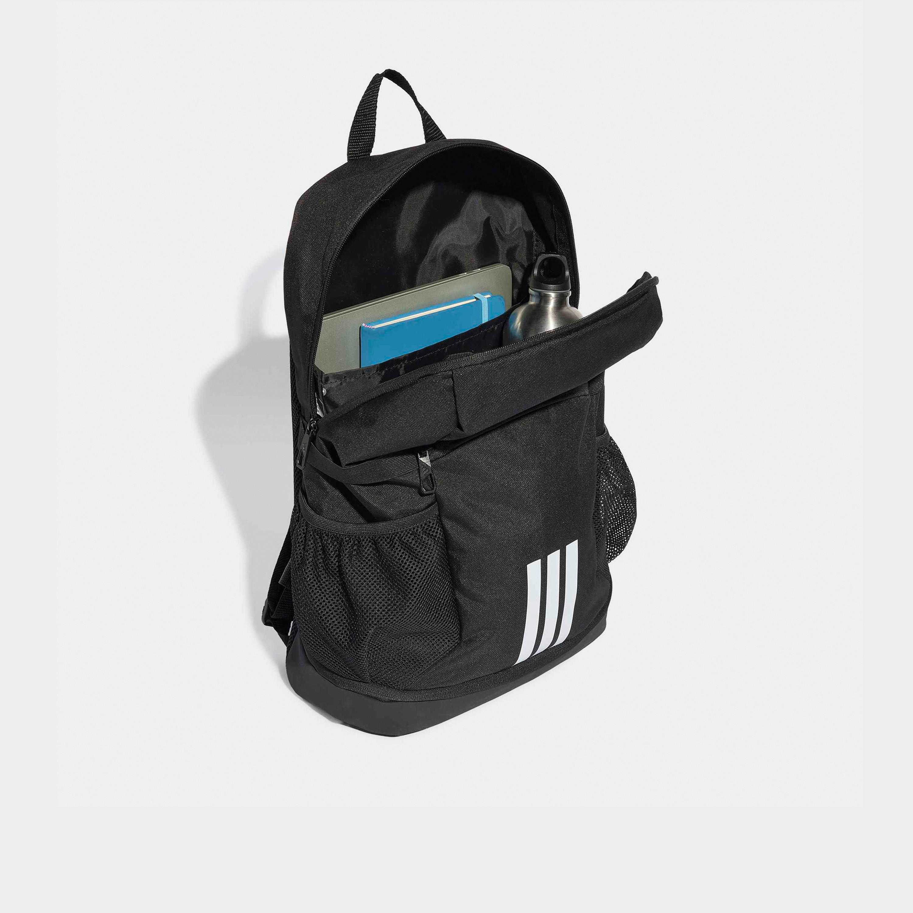 Adidas Logo Print Backpack for Boys 8-13 Years with Padded Shoulder Straps - 17 L-boys-accessories-bagsandbackpacks-image-3