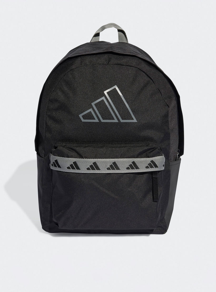 Adidas Logo Print Backpack for Kids 8-13 Years with Padded Strap - 27 L-boys-accessories-bagsandbackpacks-image-1