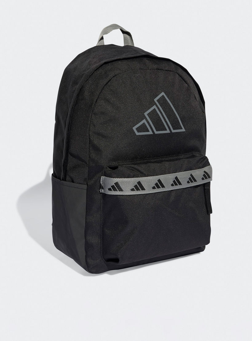 Adidas Logo Print Backpack for Kids 8-13 Years with Padded Strap - 27 L-boys-accessories-bagsandbackpacks-image-3
