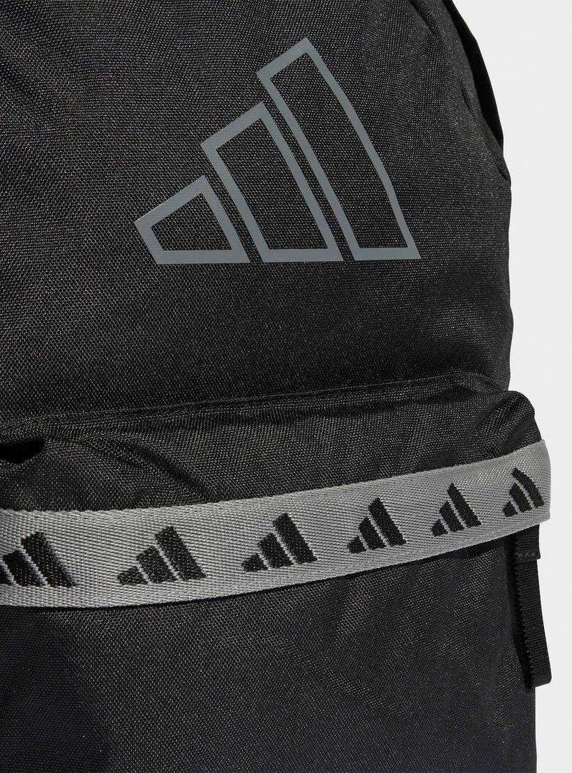Adidas Logo Print Backpack for Kids 8-13 Years with Padded Strap - 27 L-boys-accessories-bagsandbackpacks-image-5