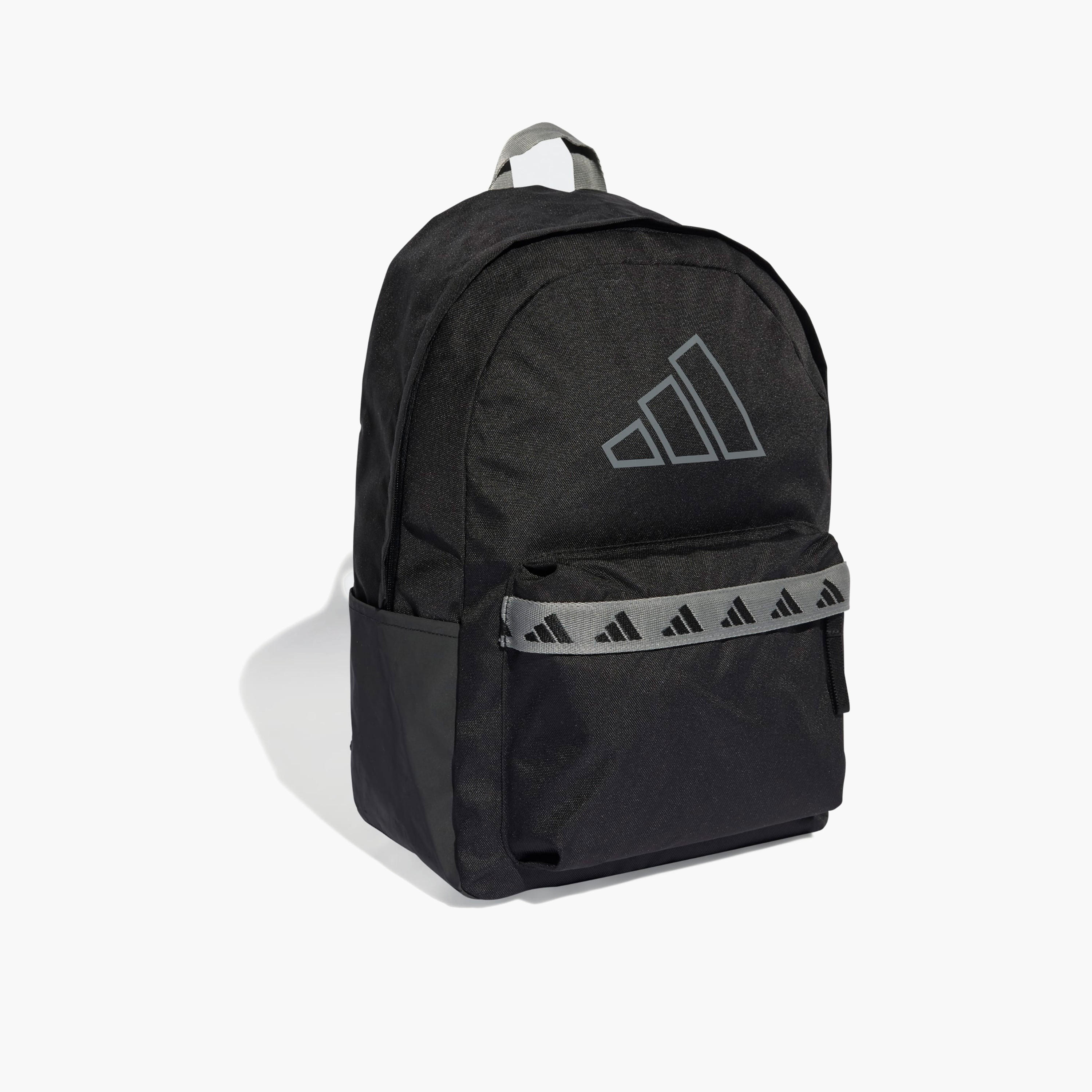 Adidas Logo Print Backpack for Kids 13+ Years with Adjustable Strap-boys-accessories-bagsandbackpacks-image-3