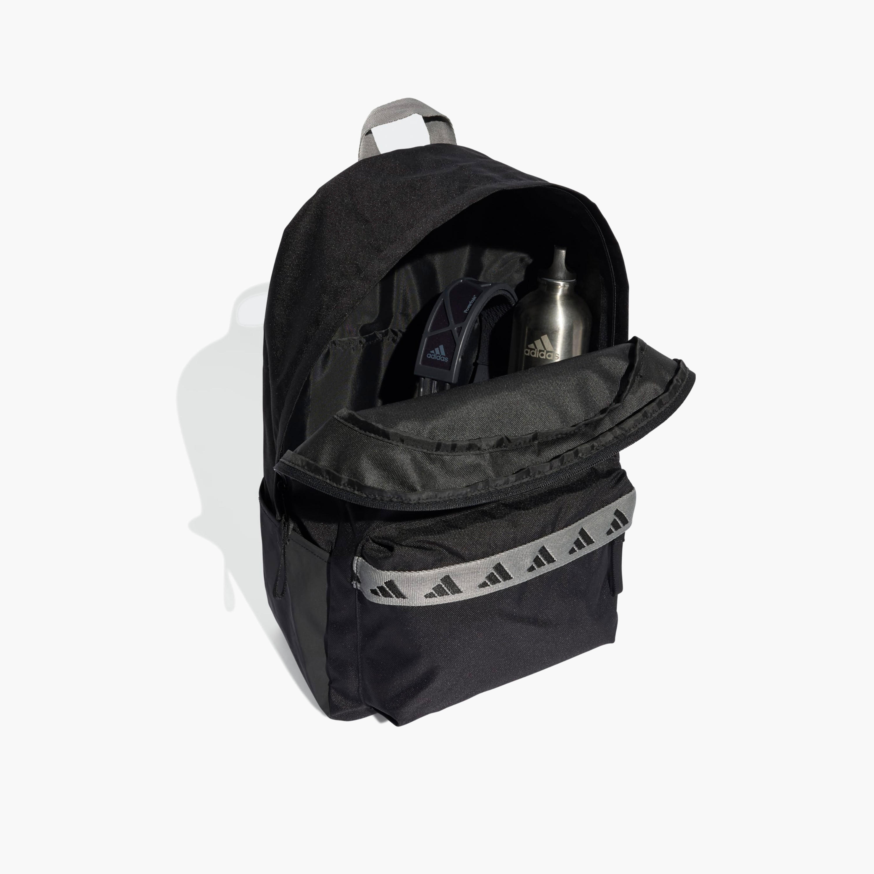 Adidas Logo Print Backpack for Kids 13+ Years with Adjustable Strap-boys-accessories-bagsandbackpacks-image-4