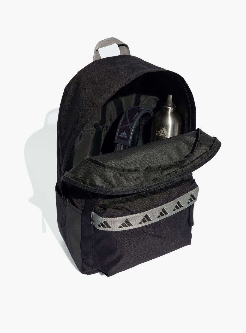 Adidas Logo Print Backpack for Kids 13+ Years with Adjustable Strap-boys-accessories-bagsandbackpacks-image-4
