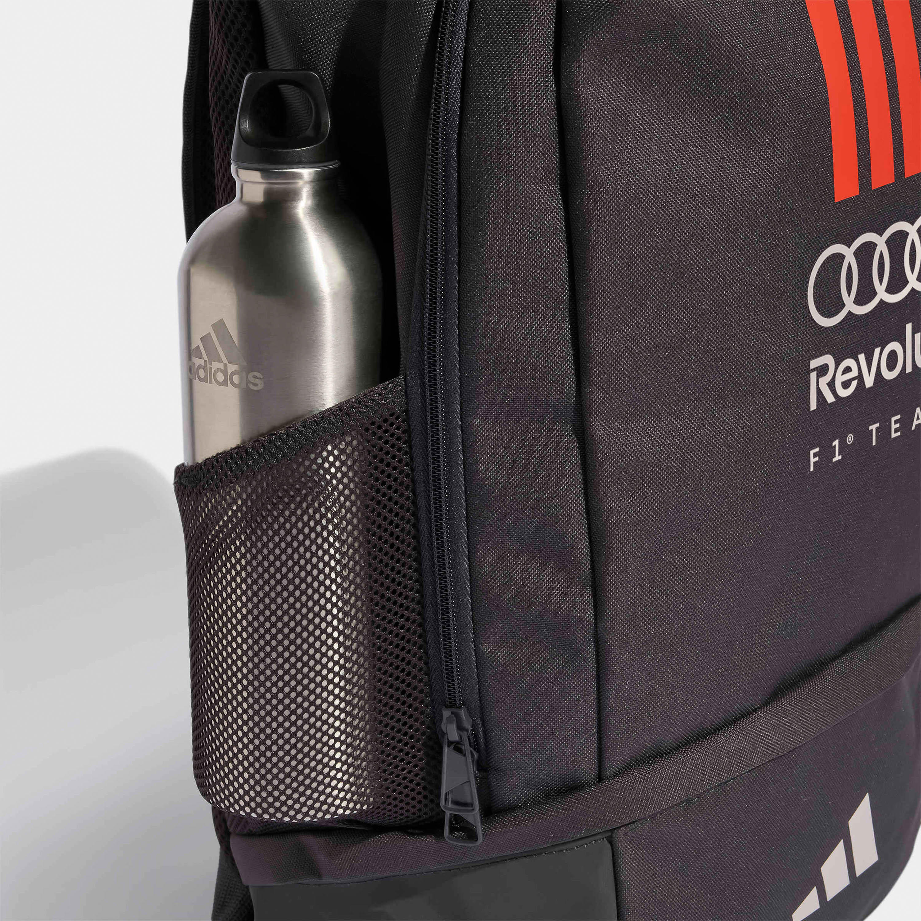 Adidas Audi Revolut F1 Print Backpack for Kids 8-13 Years with Adjustable Shoulder Straps - 27 L-school-bagsandbackpacks-backpacks-image-2