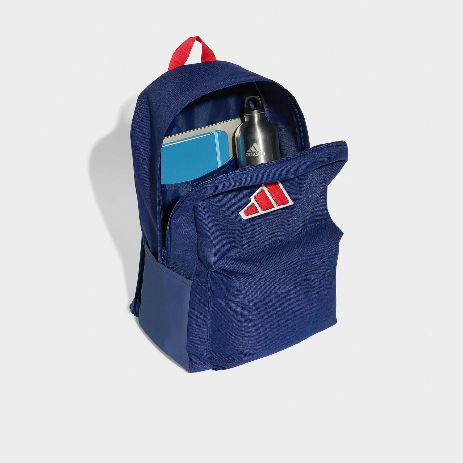 شنطة ظهر بطبعة شعار للأطفال مع حزام كتف مبطن - 27 لتر من أديداس-boys-accessories-bagsandbackpacks-image-5