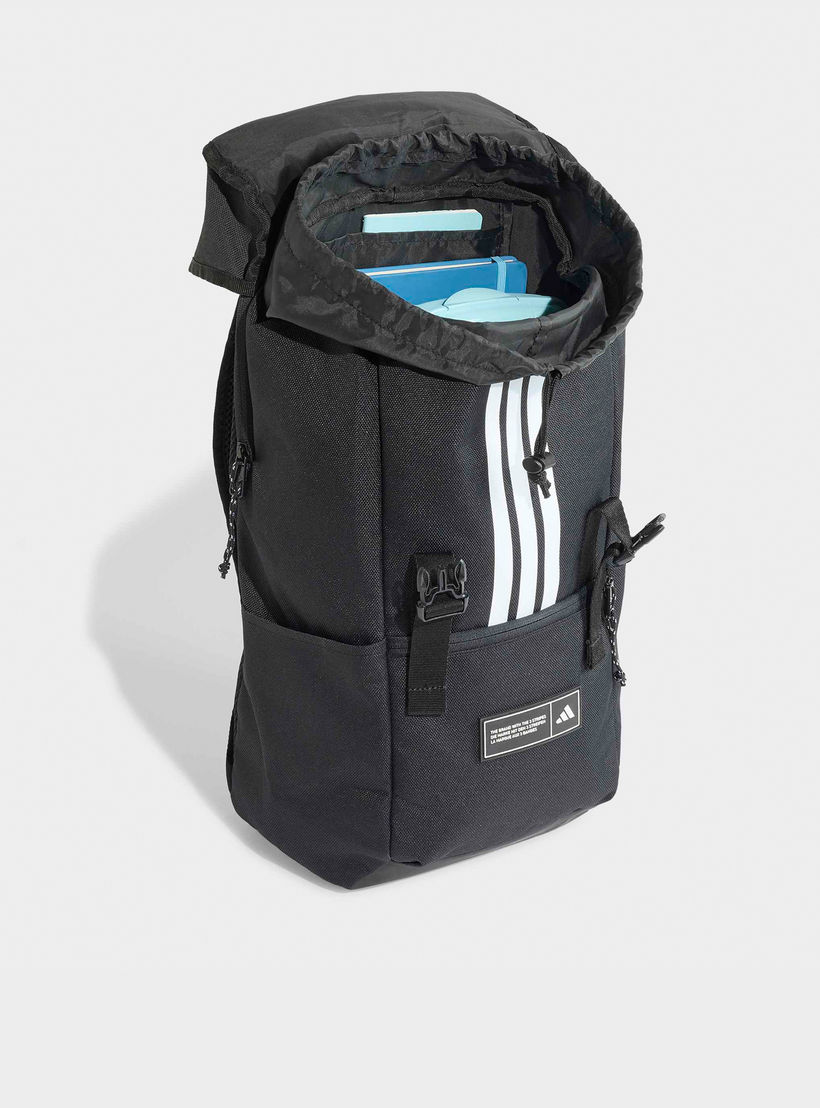 Adidas Striped Backpack for Boys 8-13 Years with Padded Strap - 27 L-school-bagsandbackpacks-backpacks-image-4