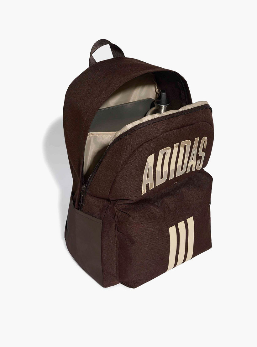 Adidas Logo Print Backpack for Kids 13+ Years with Front Pocket - 27 L-boys-accessories-bagsandbackpacks-image-4