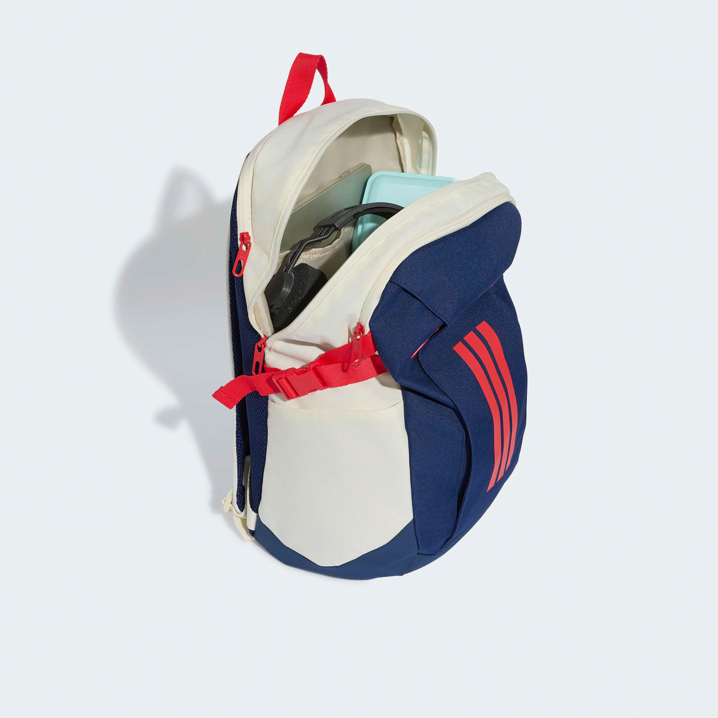 Adidas Striped Backpack for Kids 8-13 Years with Padded Strap - 27 L-school-bagsandbackpacks-backpacks-image-4