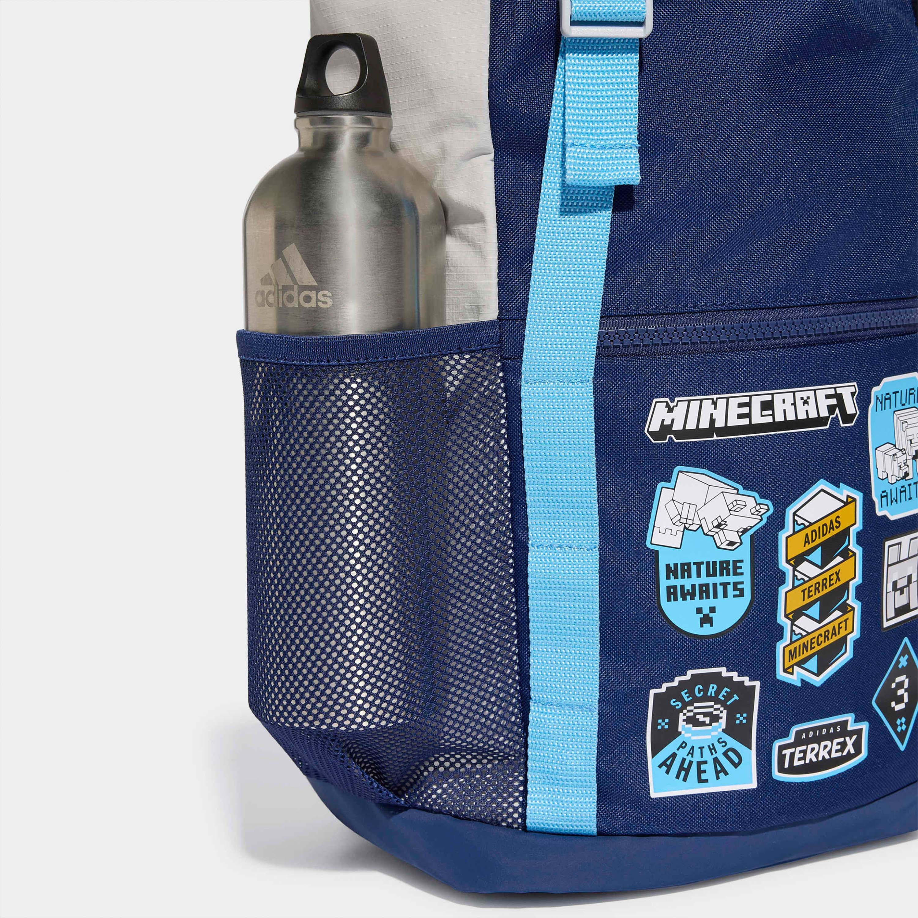 Adidas Minecraft Backpack for Kids 8-13 Years with Front Pocket - 19 L-school-bagsandbackpacks-backpacks-image-3