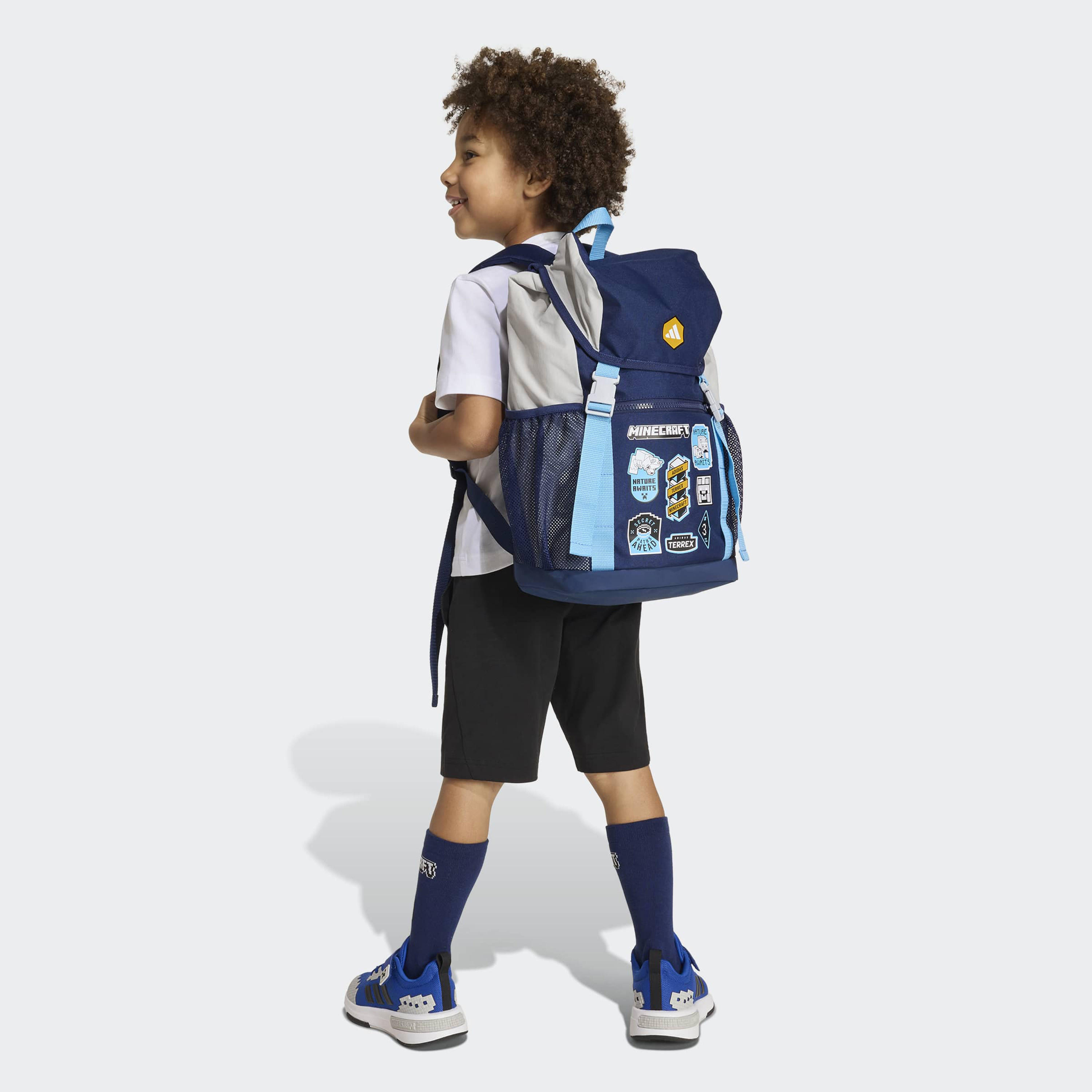 Adidas Minecraft Backpack for Kids 8-13 Years with Front Pocket - 19 L-school-bagsandbackpacks-backpacks-image-7