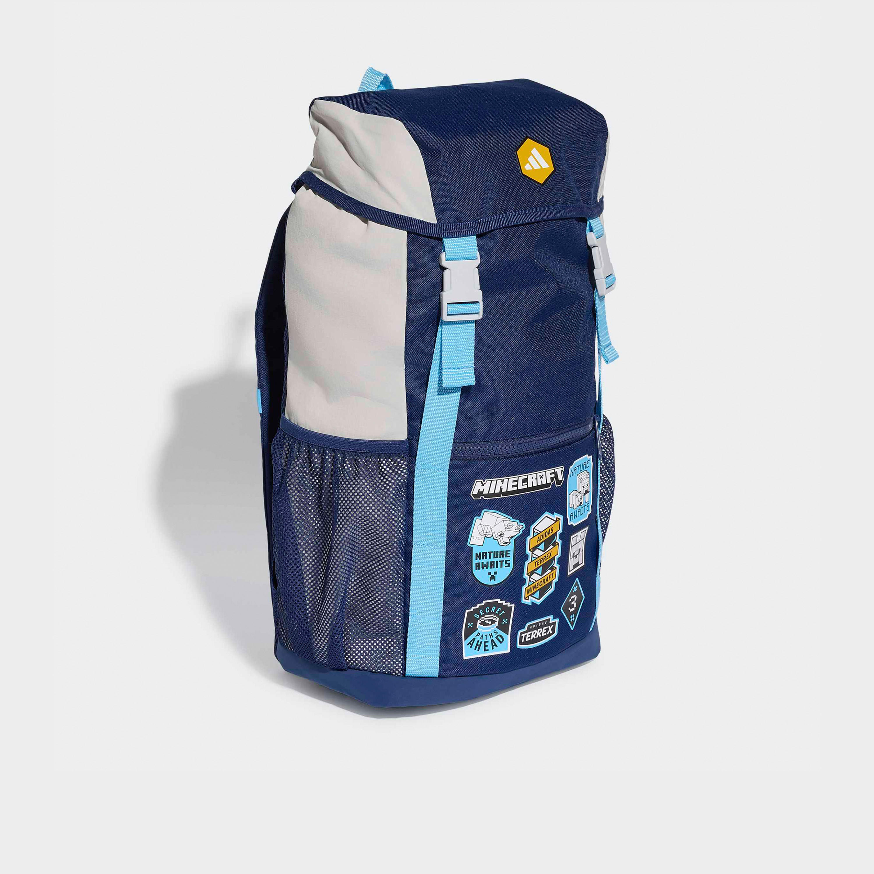 Adidas Minecraft Backpack for Kids 8-13 Years with Front Pocket - 19 L-school-bagsandbackpacks-backpacks-image-5