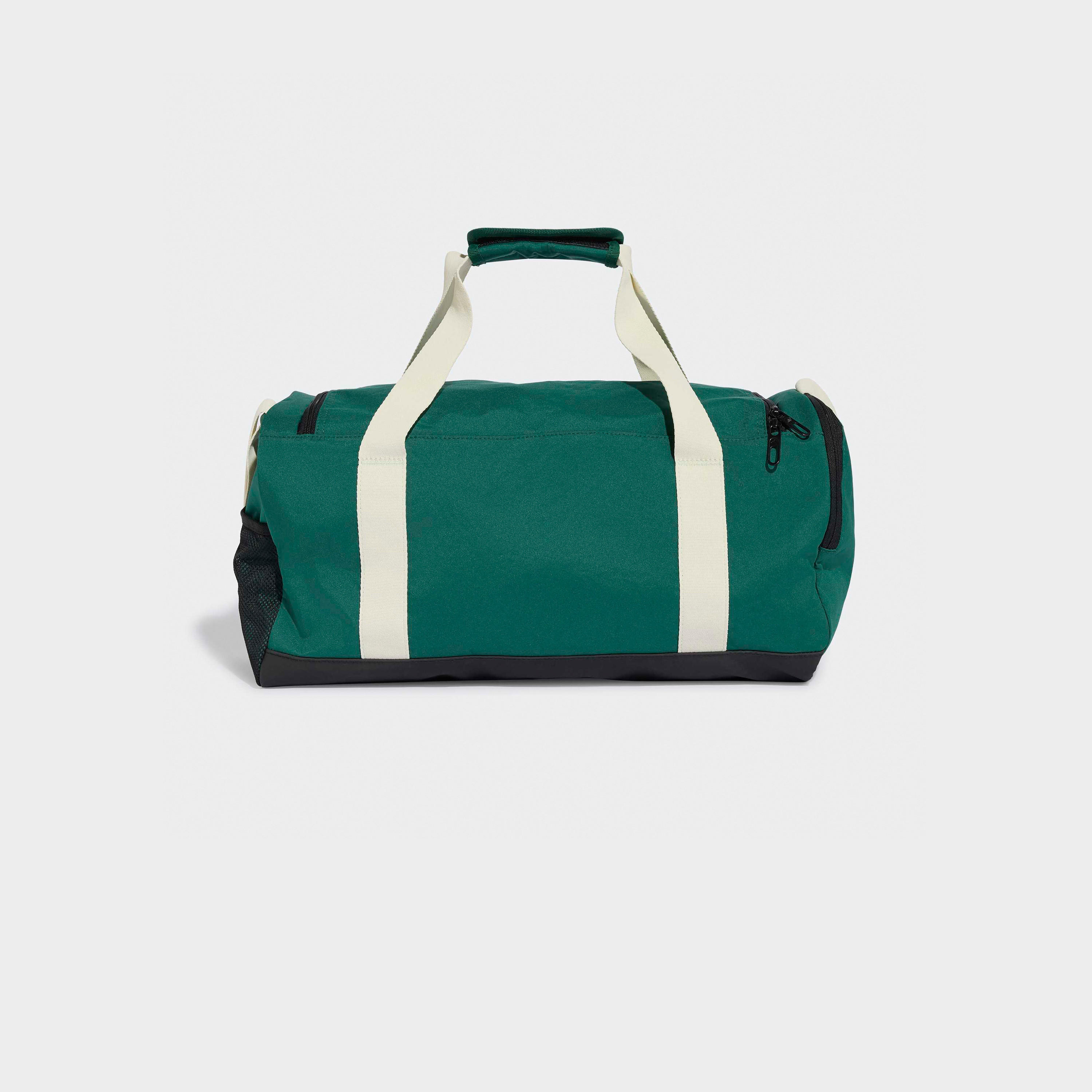 Adidas Logo Print Duffel Bag with Zip Closure and Adjustable Strap-travel-luggagesandbags-dufflebags-image-2