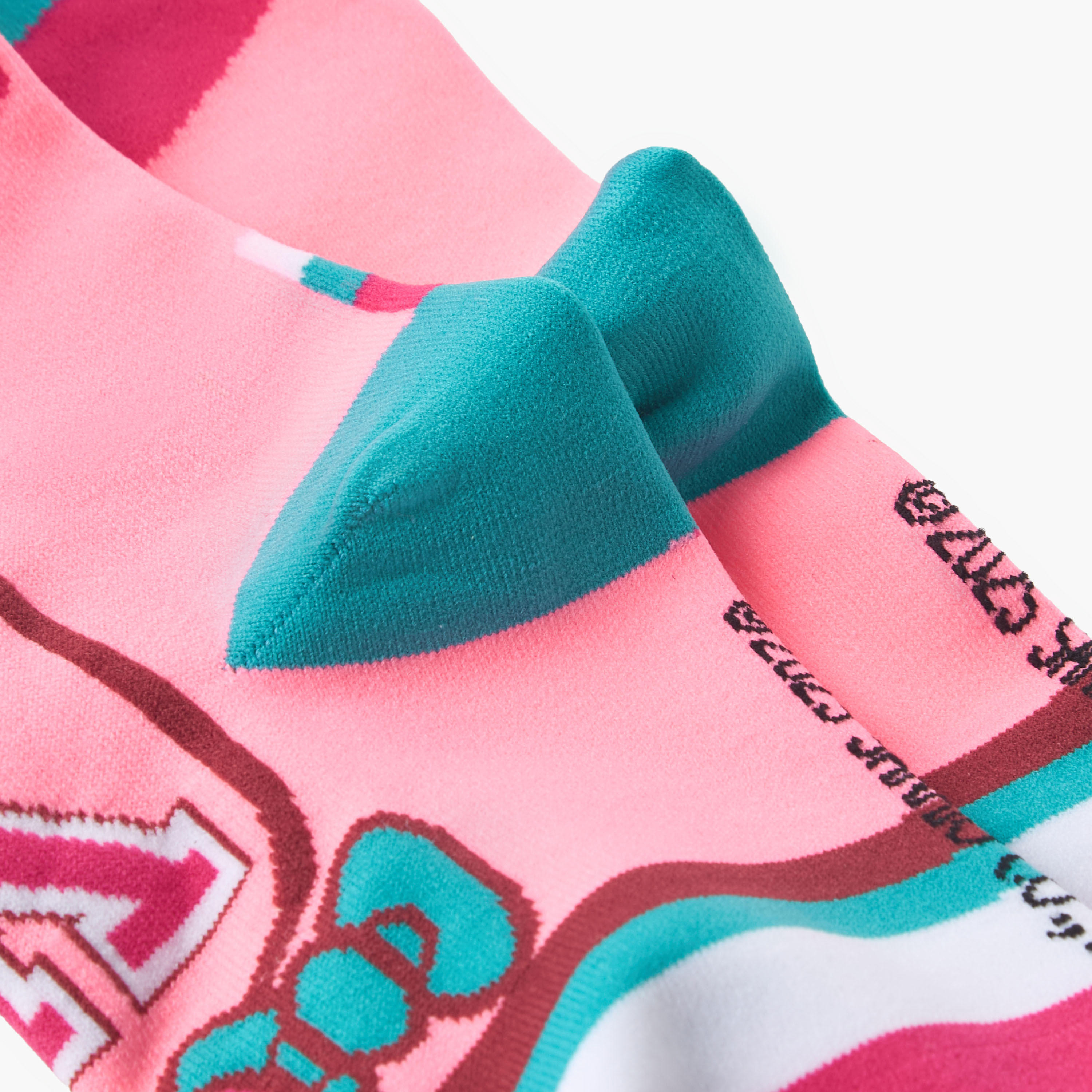 Hello Kitty Girls Crew Length Socks with Bow Applique-girls-accessories-socks-image-5