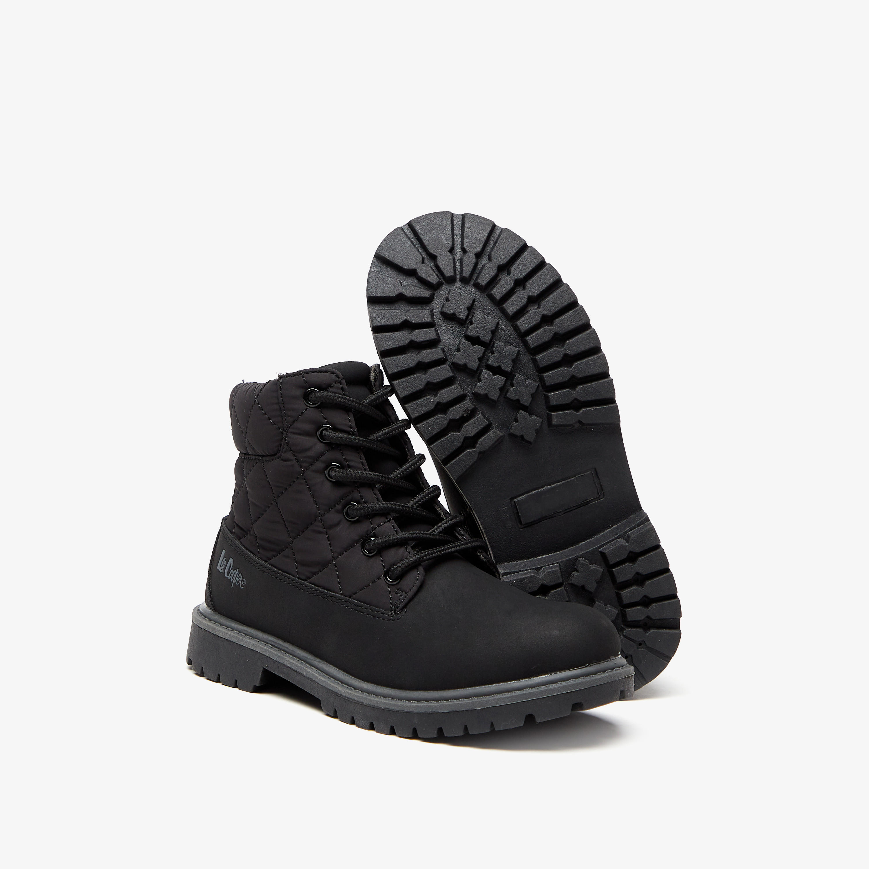 بوت كاحل بسحاب إغلاق للأولاد من لي كوبر-boys-shoes-boots-image-2