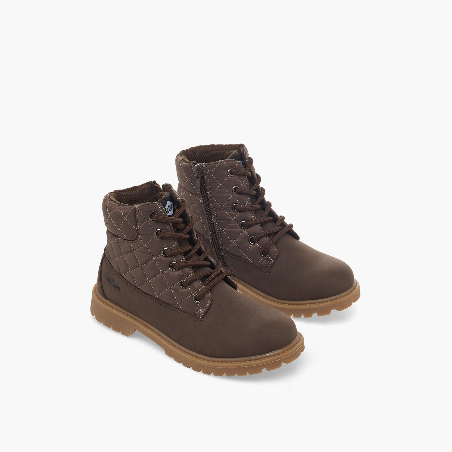 بوت كاحل بسحاب إغلاق للأولاد من لي كوبر-boys-shoes-boots-image-1
