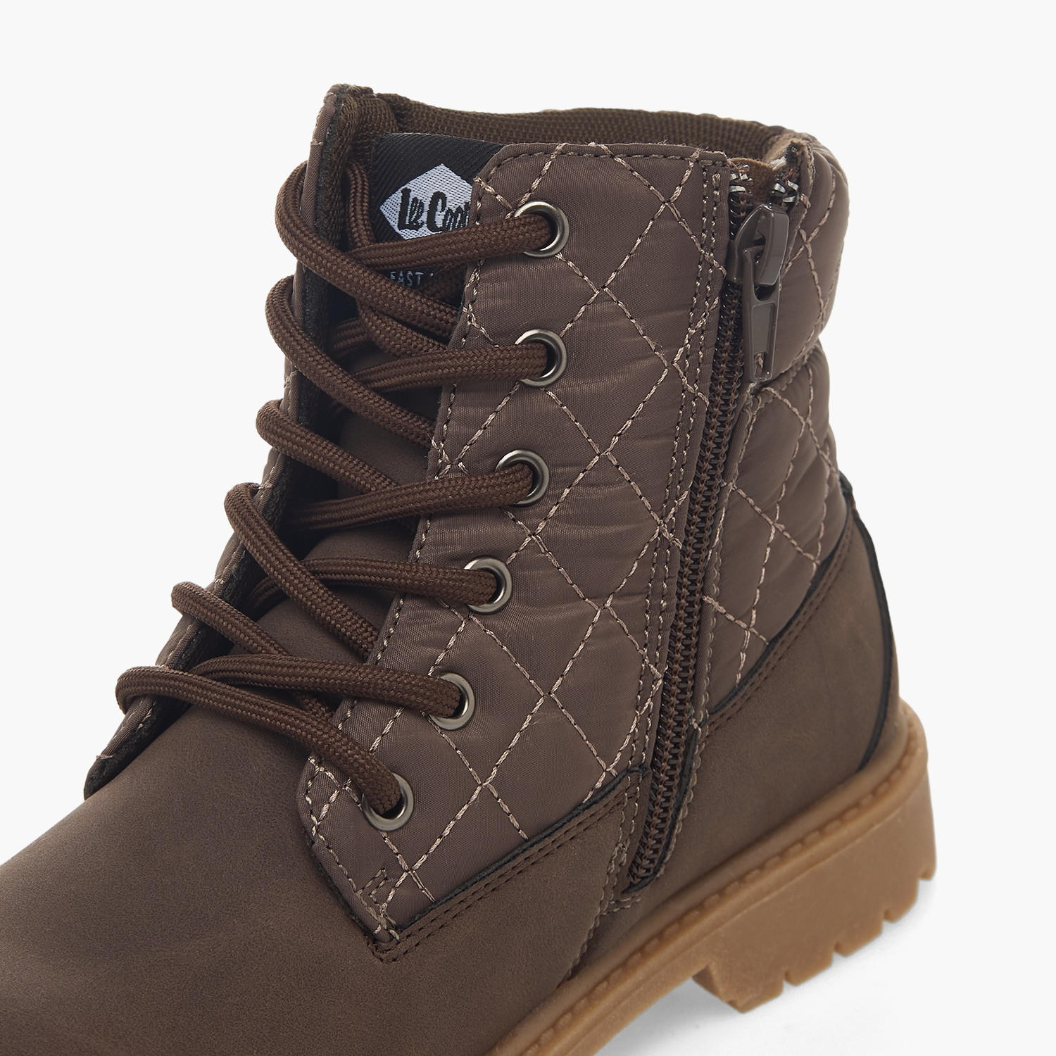 بوت كاحل بسحاب إغلاق للأولاد من لي كوبر-boys-shoes-boots-image-4