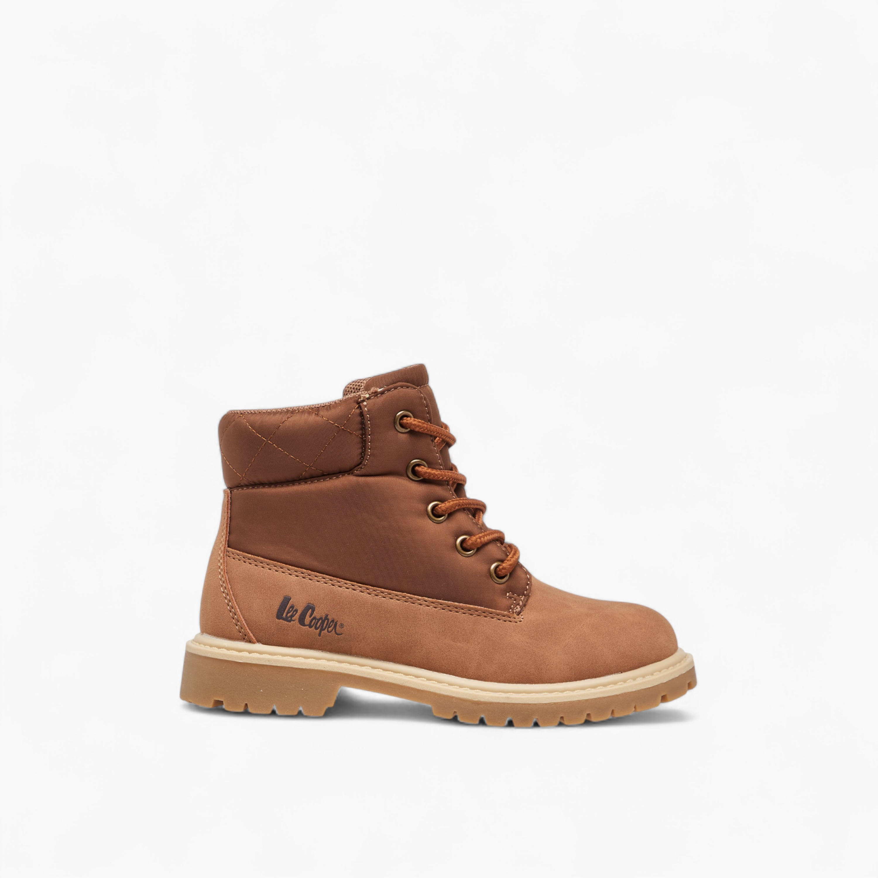 Lee Cooper Boys' Panelled Ankle Boots with Zip Closure-boys-shoes-boots-image-3