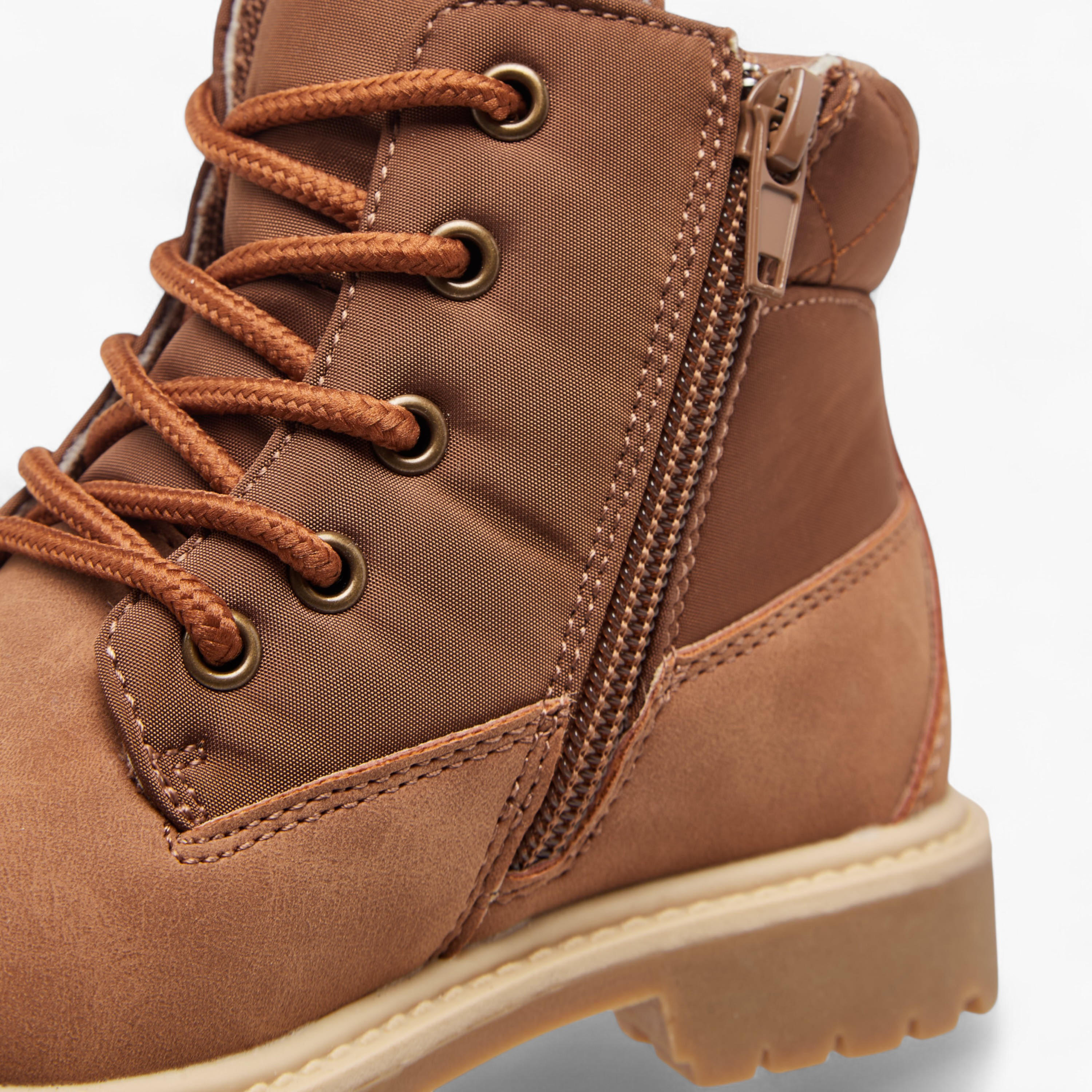 Lee Cooper Boys' Panelled Ankle Boots with Zip Closure-boys-shoes-boots-image-5