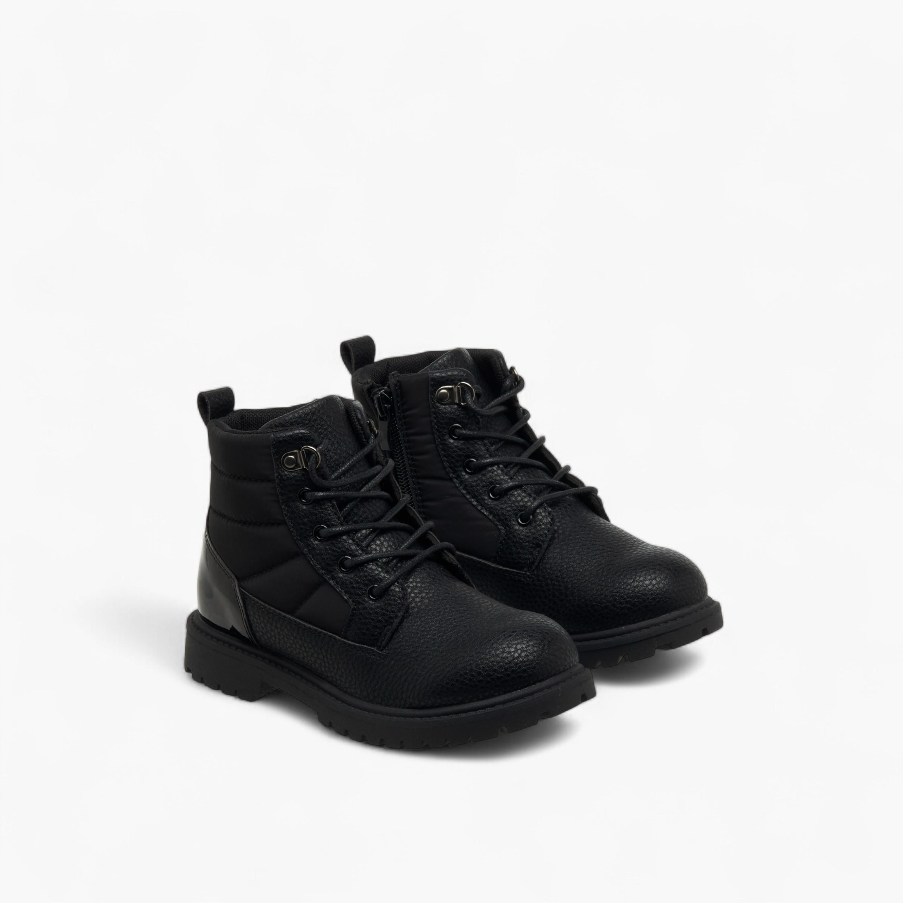 بوت طول الكاحل بسحاب للبنات من فلورا بيلا-girls-shoes-boots-image-1