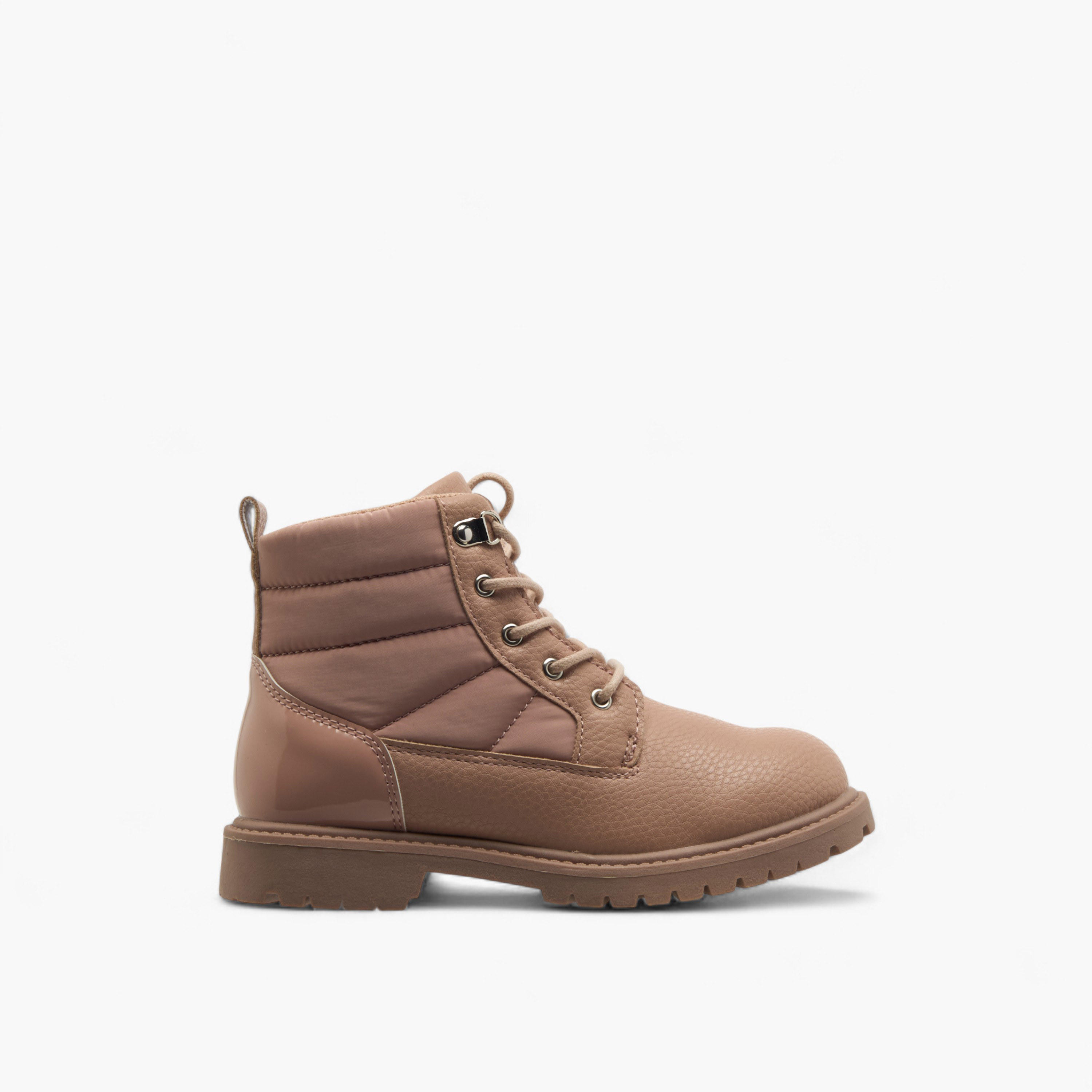 بوت طول الكاحل بسحاب للبنات من فلورا بيلا-girls-shoes-boots-image-3