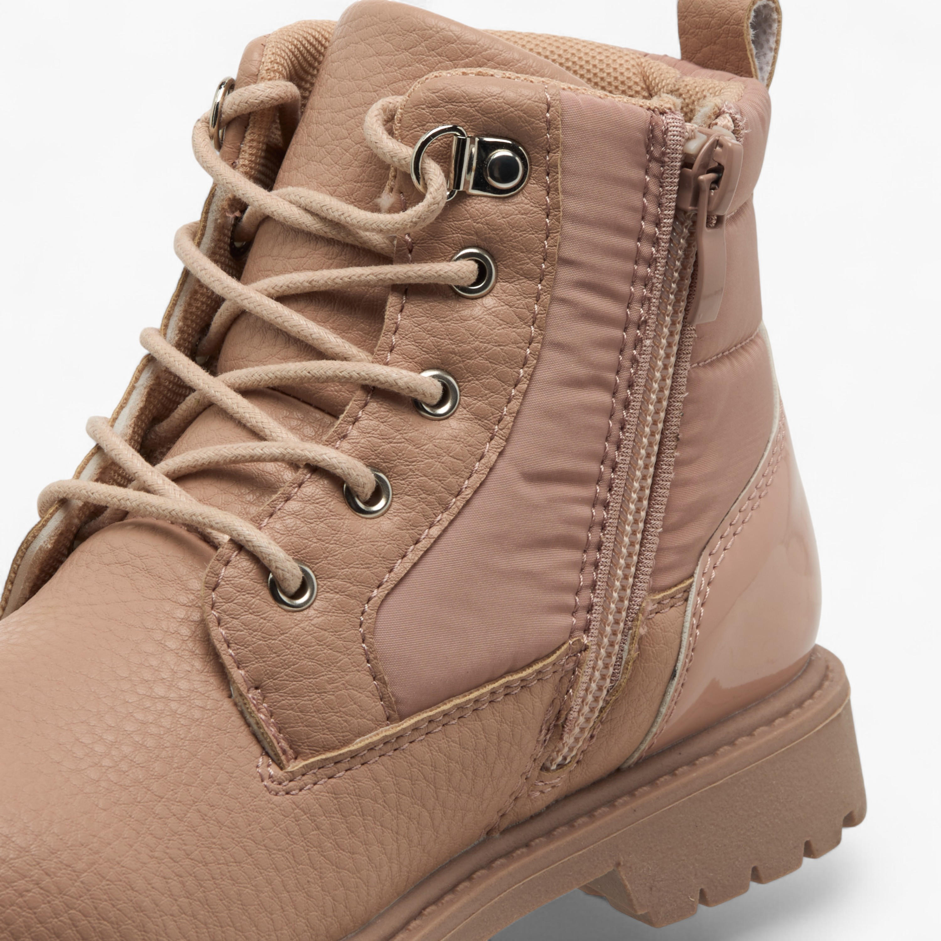 بوت طول الكاحل بسحاب للبنات من فلورا بيلا-girls-shoes-boots-image-5
