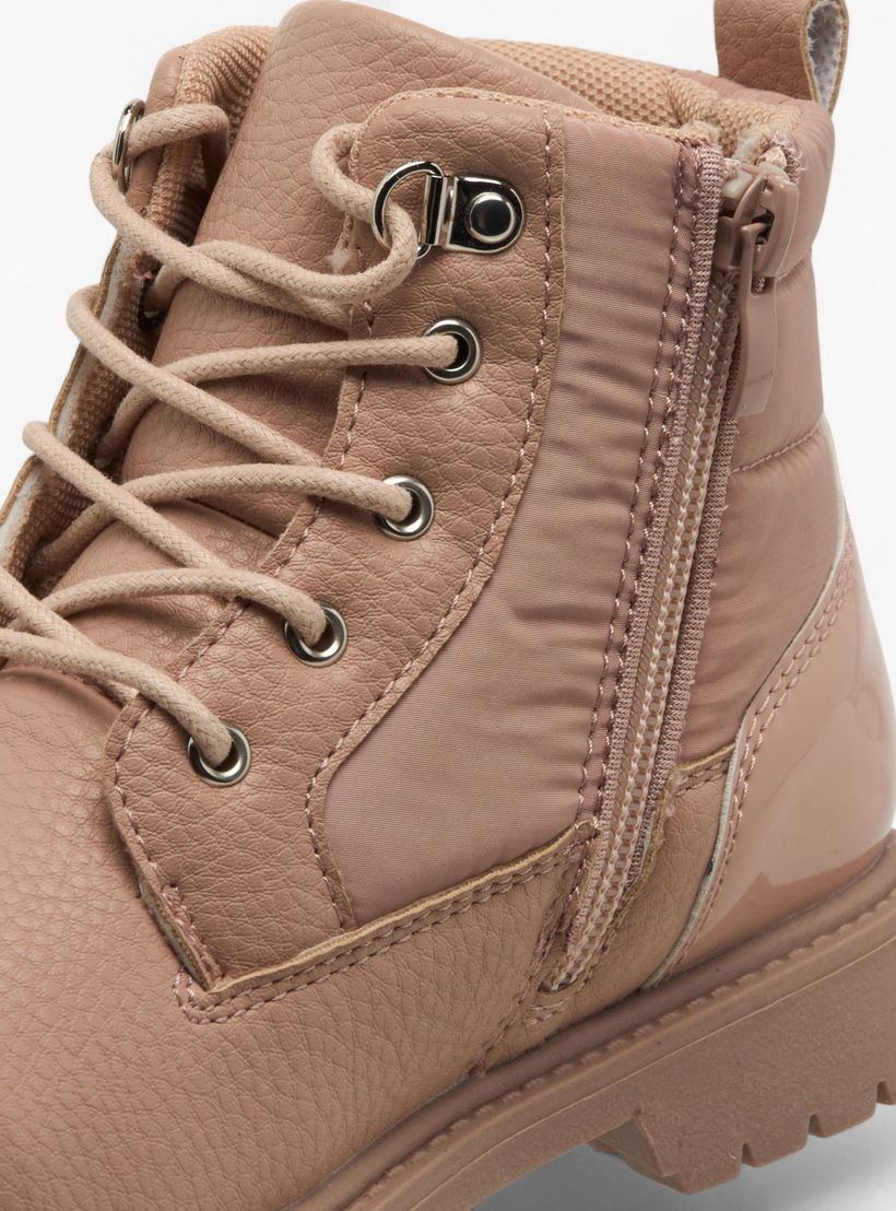 بوت طول الكاحل بسحاب للبنات من فلورا بيلا-girls-shoes-boots-image-5