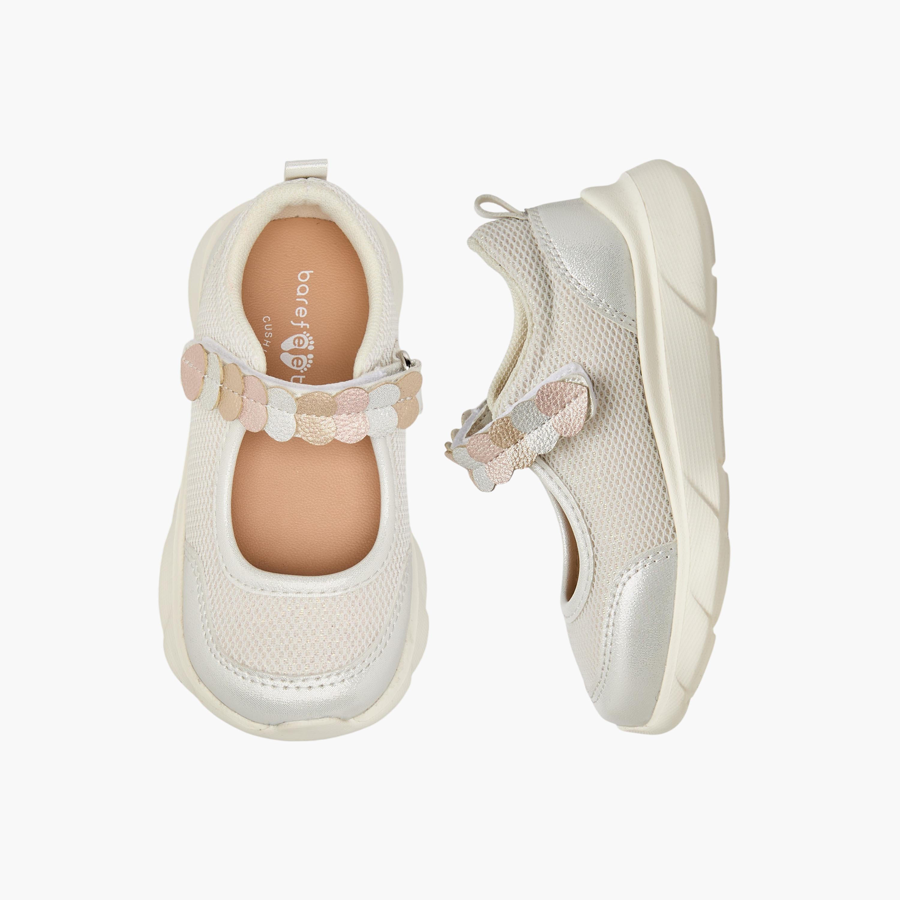 Barefeet Girls Mary Jane Shoes with Heart Detail-girls-shoes-maryjanes-image-1