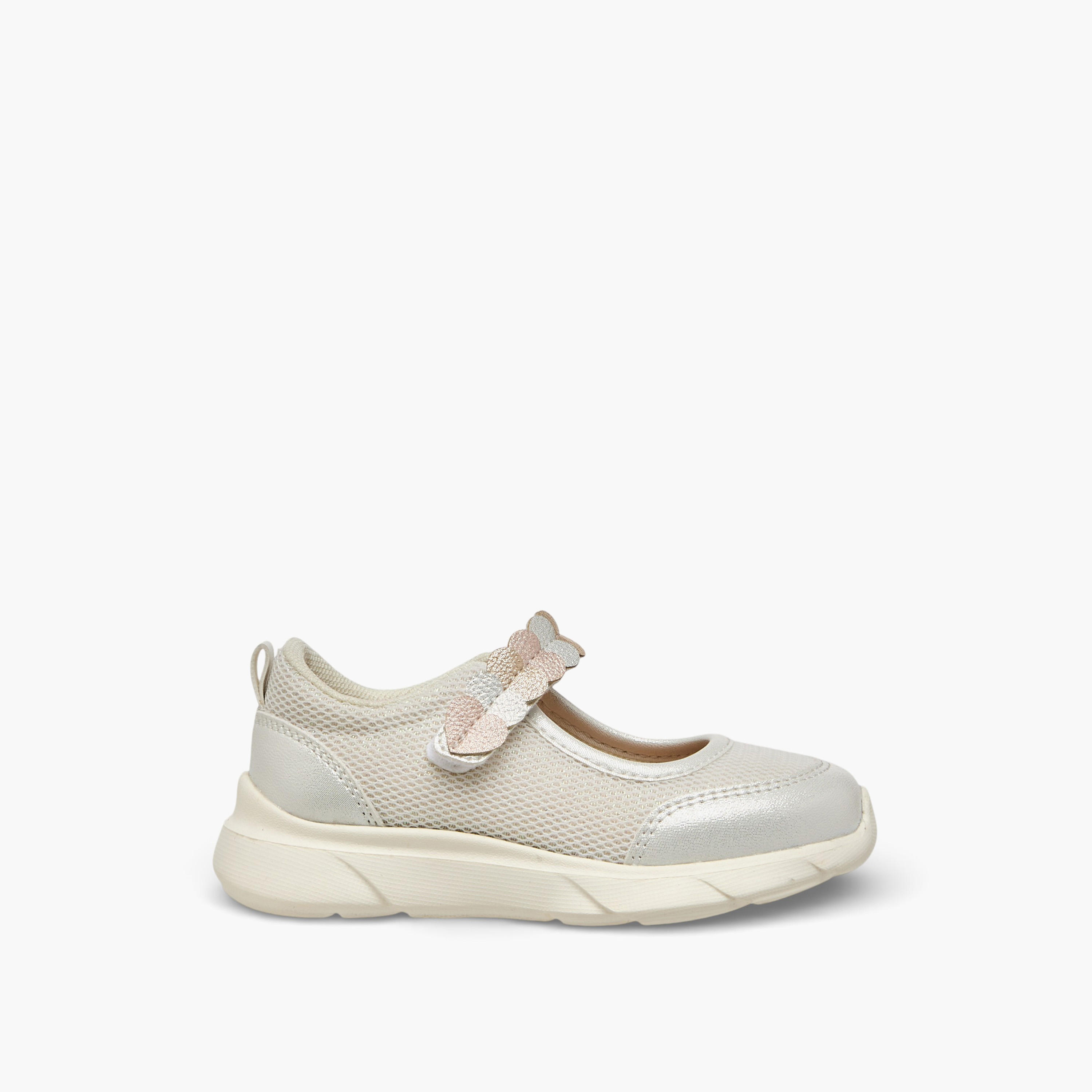 Barefeet Girls Mary Jane Shoes with Heart Detail-girls-shoes-maryjanes-image-3