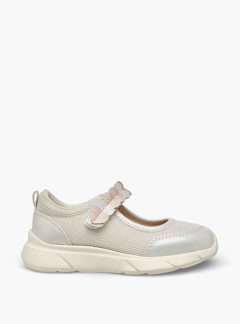 Barefeet Girls Mary Jane Shoes with Heart Detail-girls-shoes-maryjanes-image-3