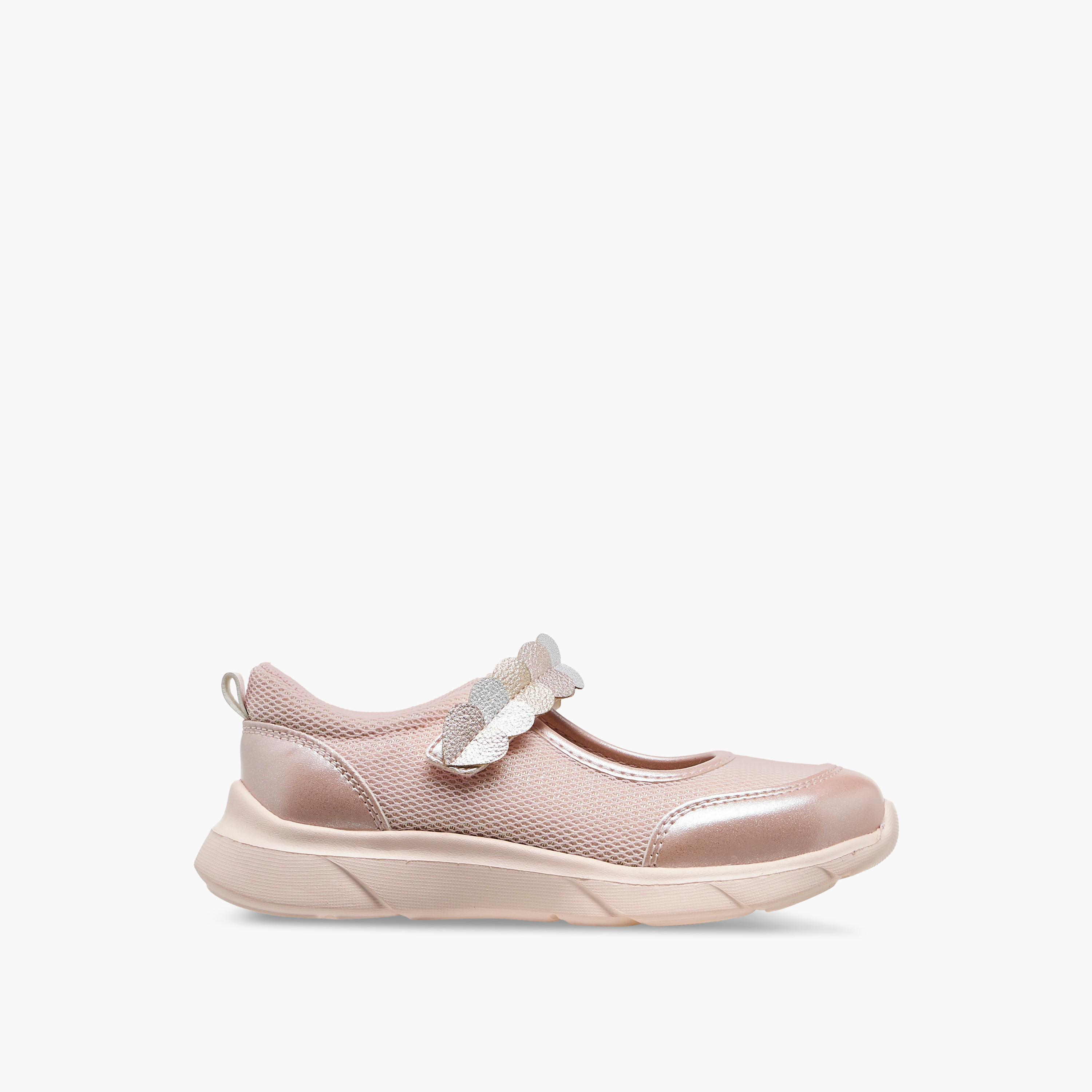 حذاء ماري جين بشريط إغلاق لاصق للبنات من جونيورز-girls-shoes-maryjanes-image-3