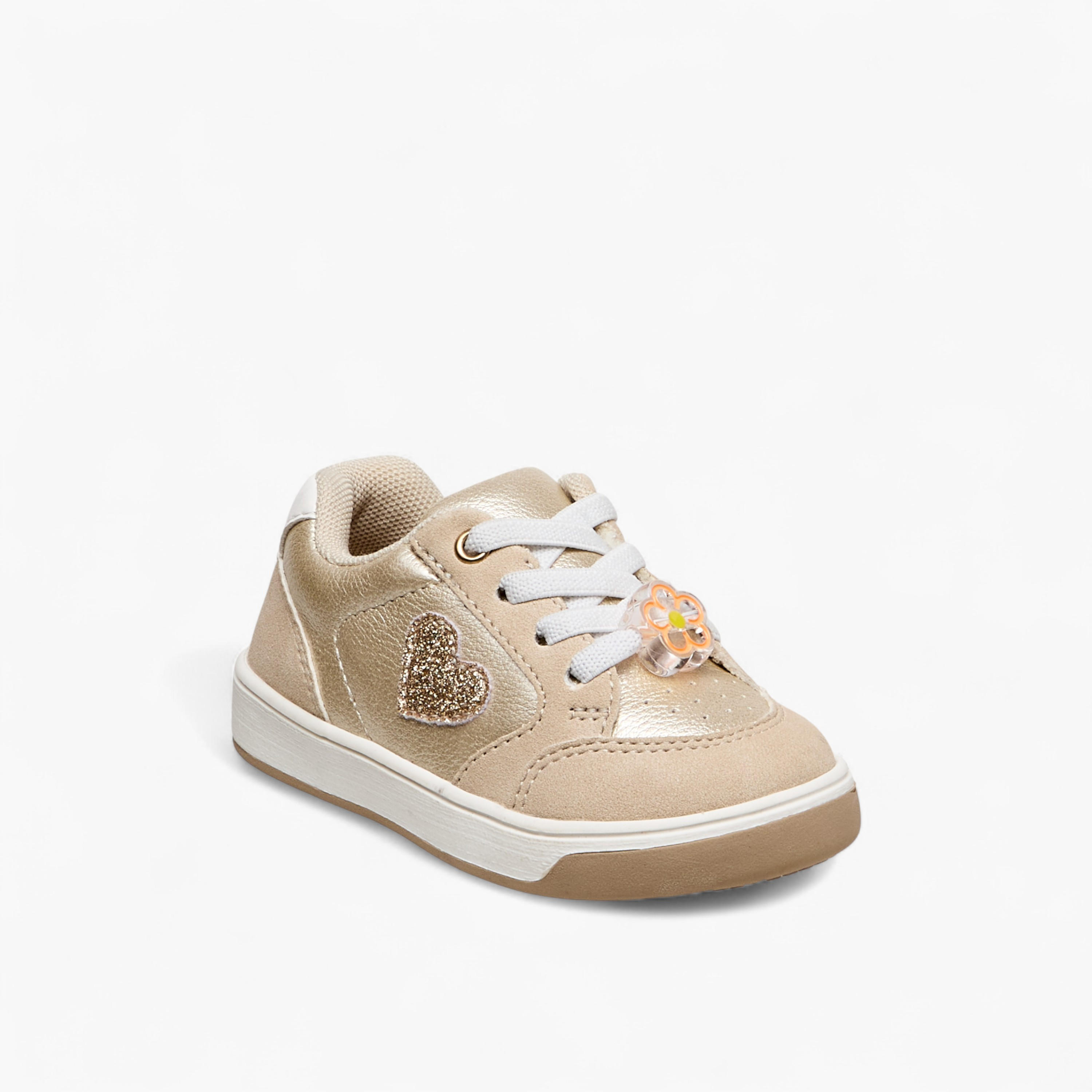 حذاء سنيكرز بتفاصيل قلب للبنات من بيرفيت-girls-shoes-sneakers-image-2