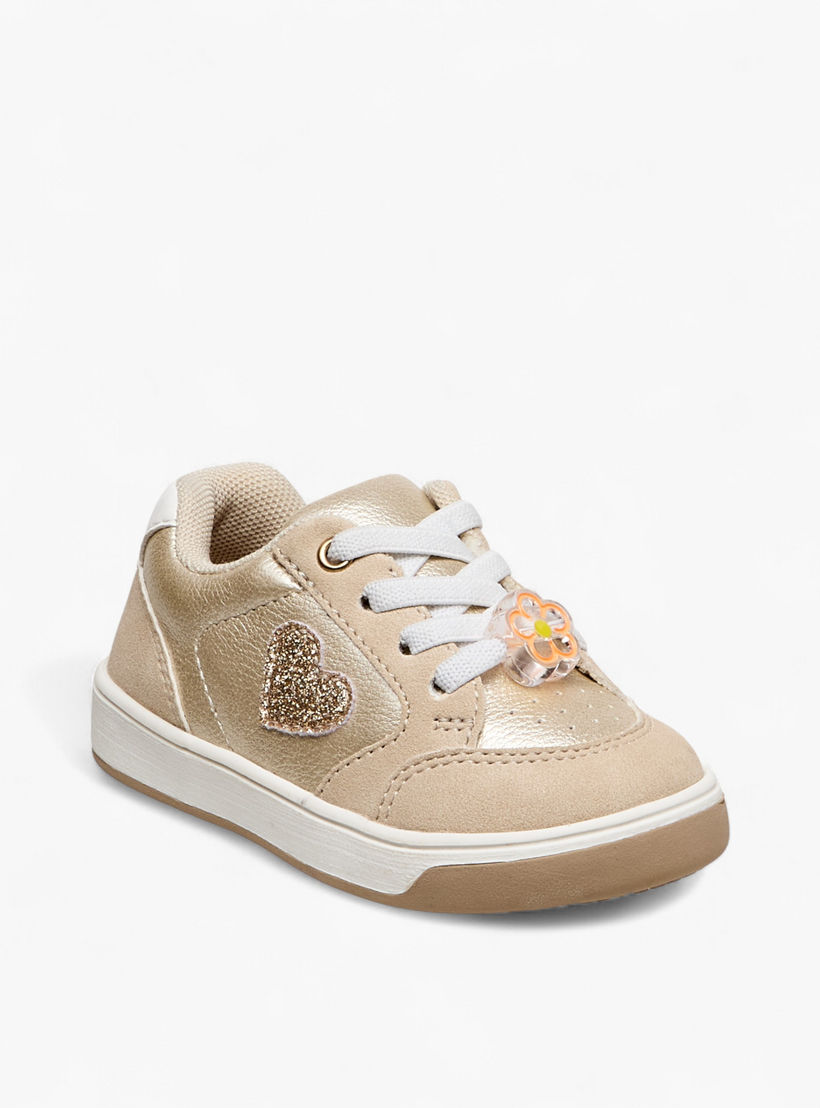 حذاء سنيكرز بتفاصيل قلب للبنات من بيرفيت-girls-shoes-sneakers-image-2