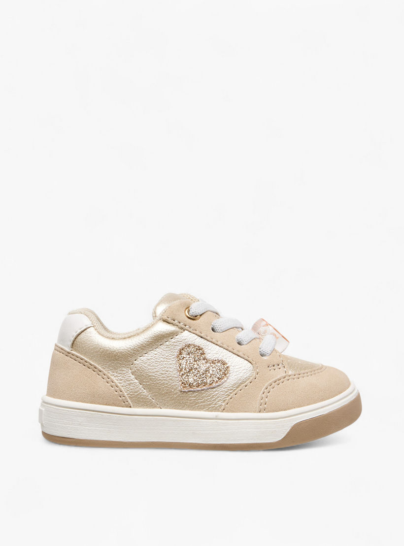 حذاء سنيكرز بتفاصيل قلب للبنات من بيرفيت-girls-shoes-sneakers-image-3