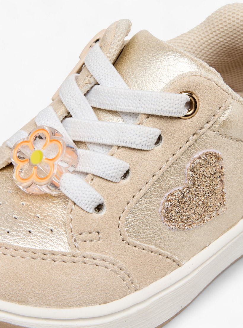 حذاء سنيكرز بتفاصيل قلب للبنات من بيرفيت-girls-shoes-sneakers-image-4