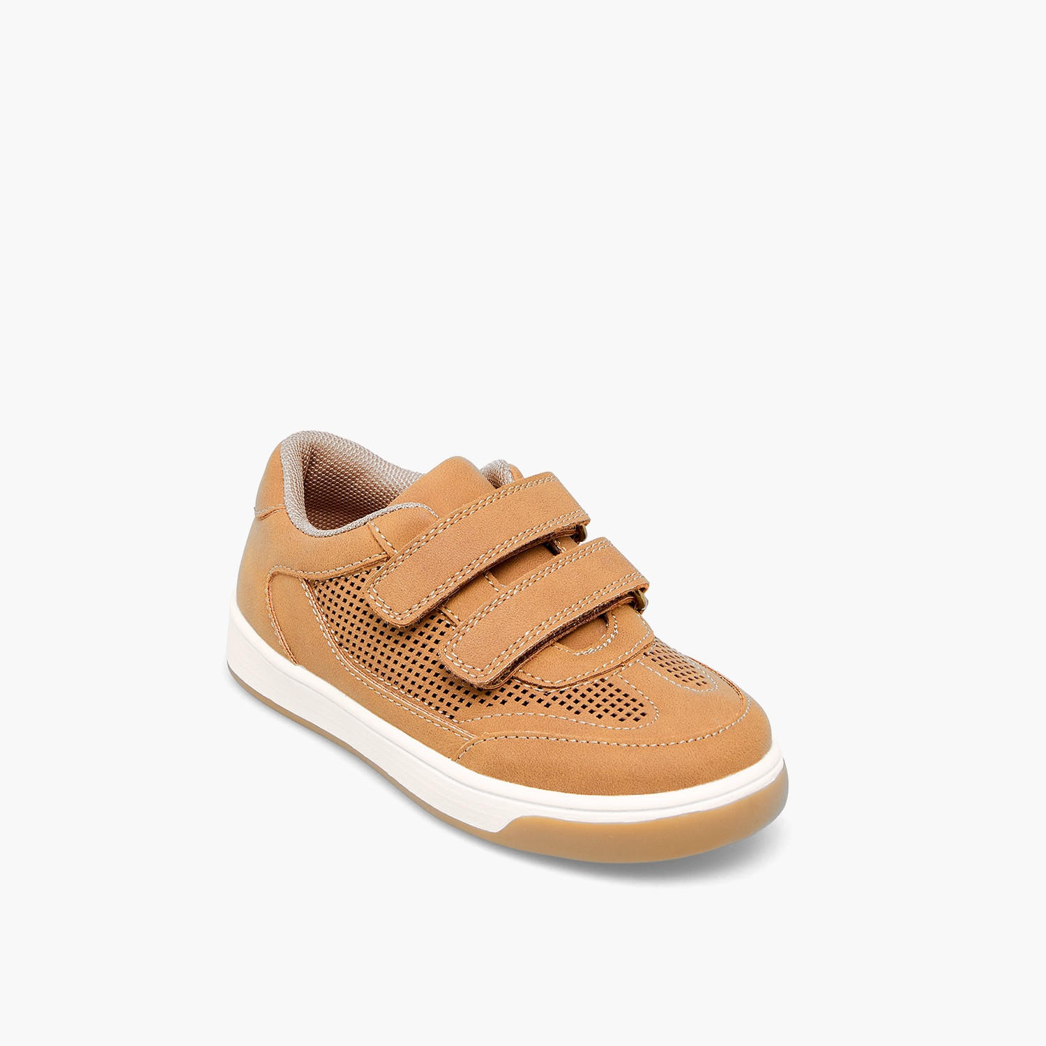 حذاء سنيكرز بشريط إغلاق لاصق للأولاد من جونيورز-boys-shoes-sneakers-image-2