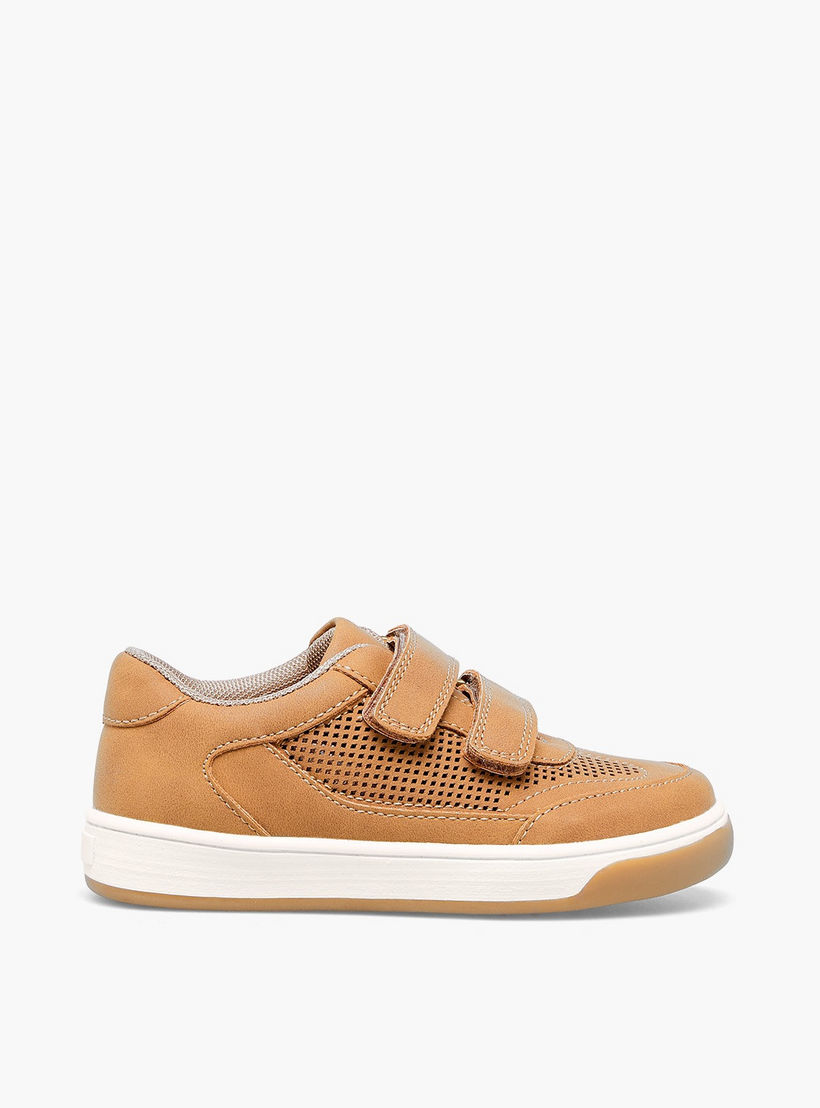 حذاء سنيكرز بشريط إغلاق لاصق للأولاد من جونيورز-boys-shoes-sneakers-image-3